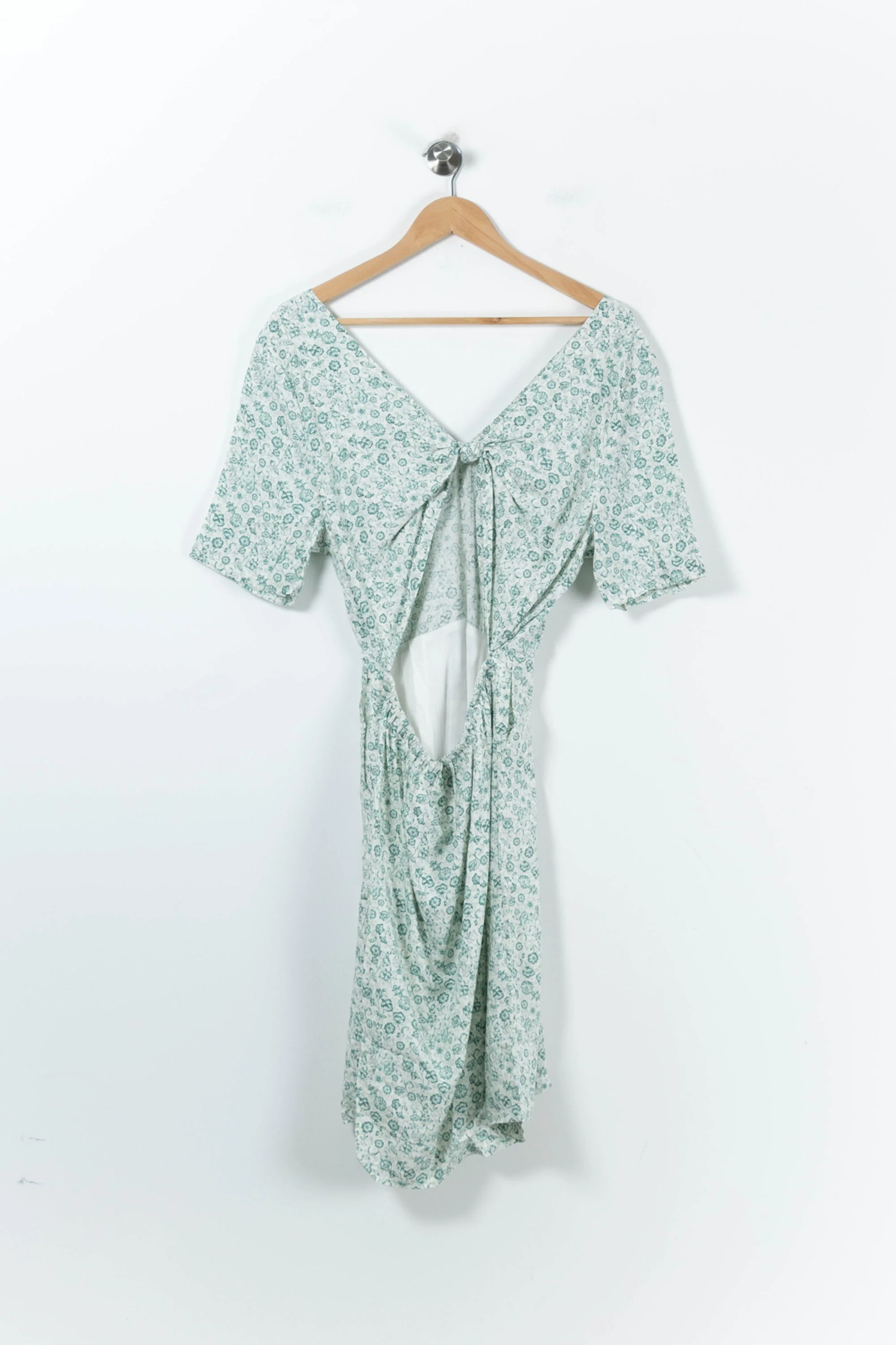 Robe Fleurie Verte - Taille M/38 - Image 4