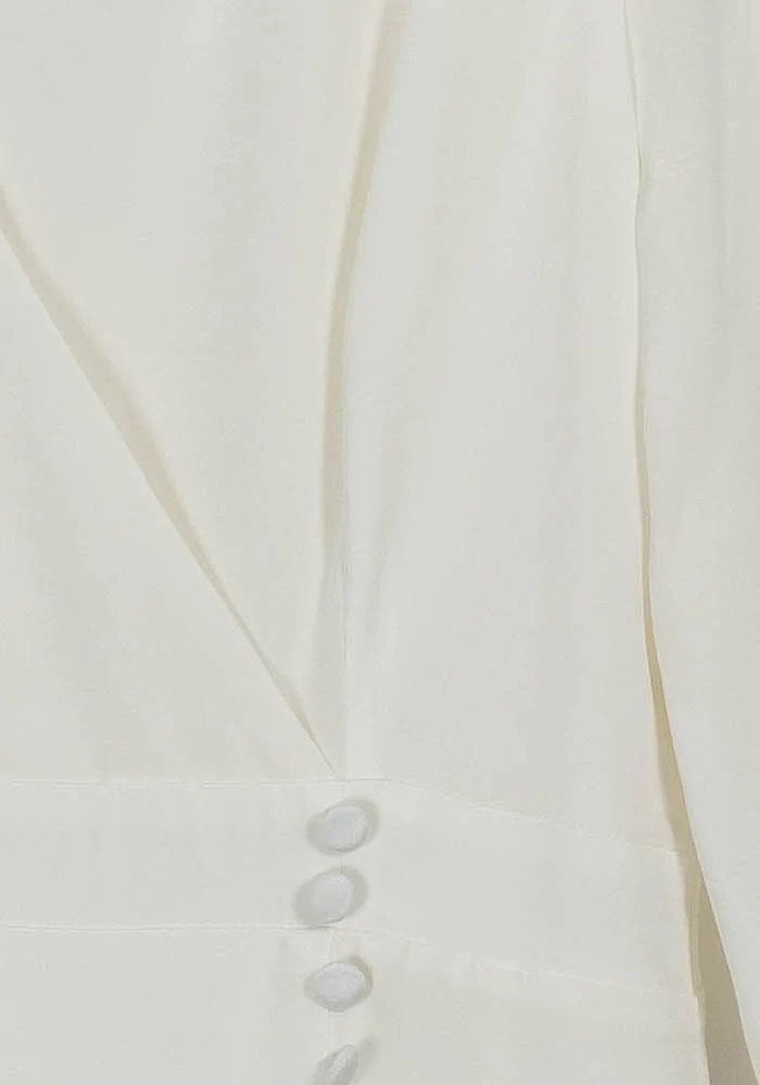 Robe Longue Beige - Taille L/40 - Image 3