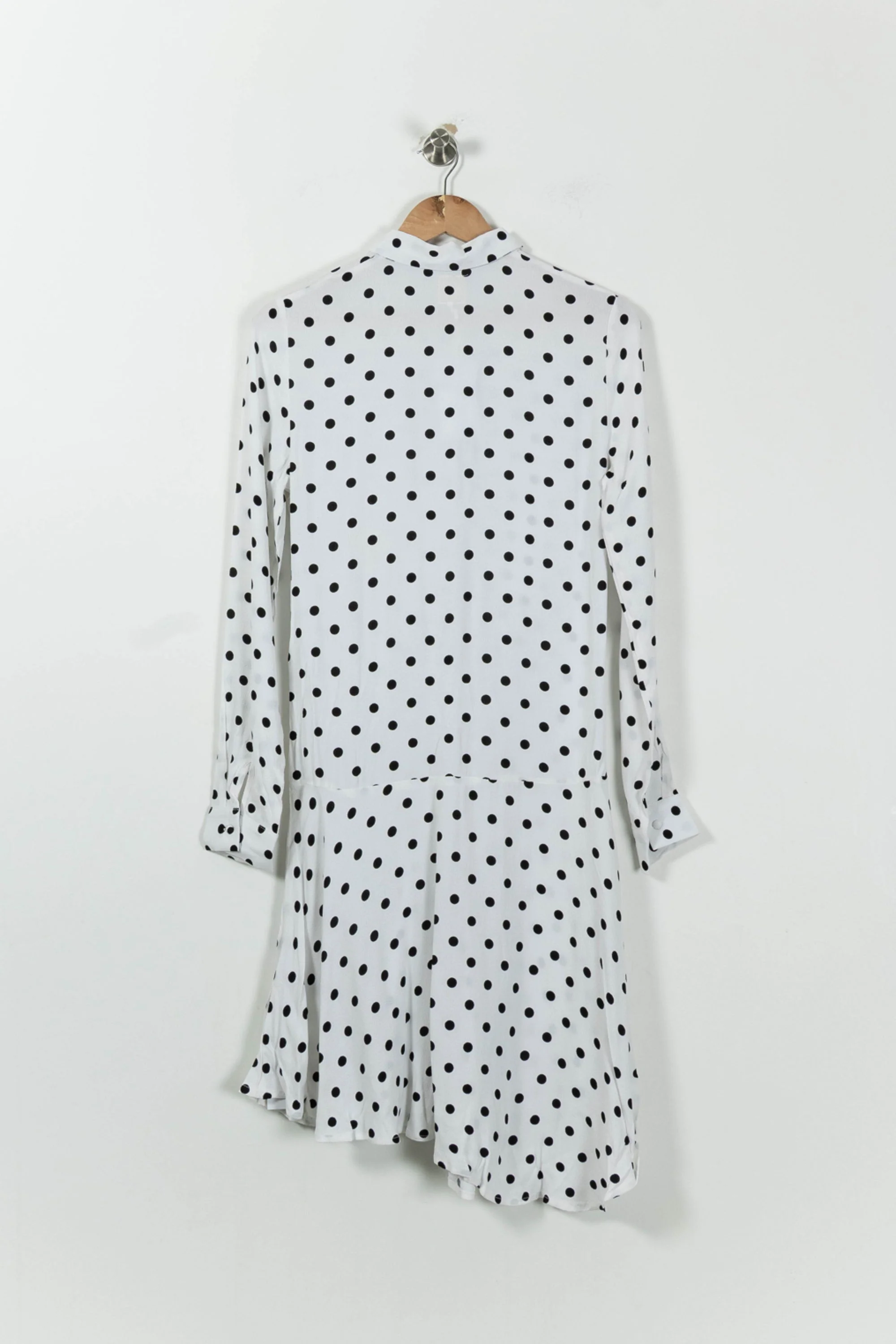 Robe Longue Blanche et Noire - Taille XS/34 - Image 4