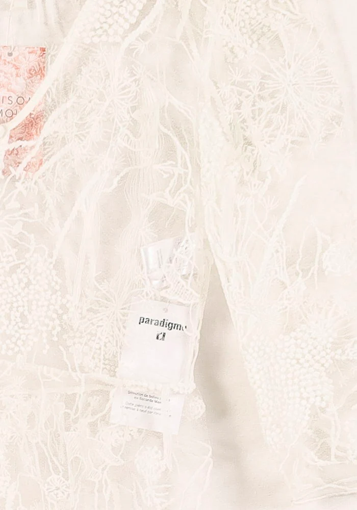 Robe Longue Blanche - Taille S/36 - Image 3