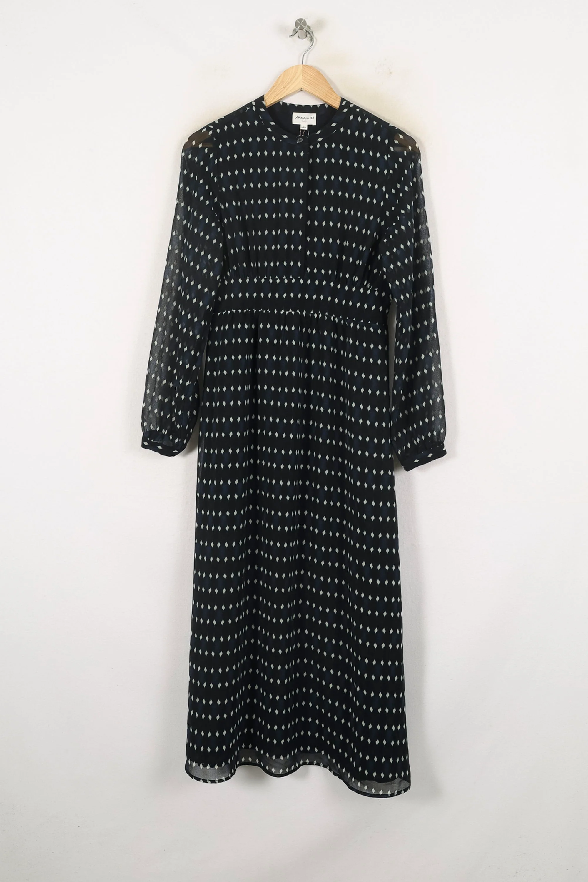 Robe Longue Bleu et Blanc - Taille S/36 - Image 2