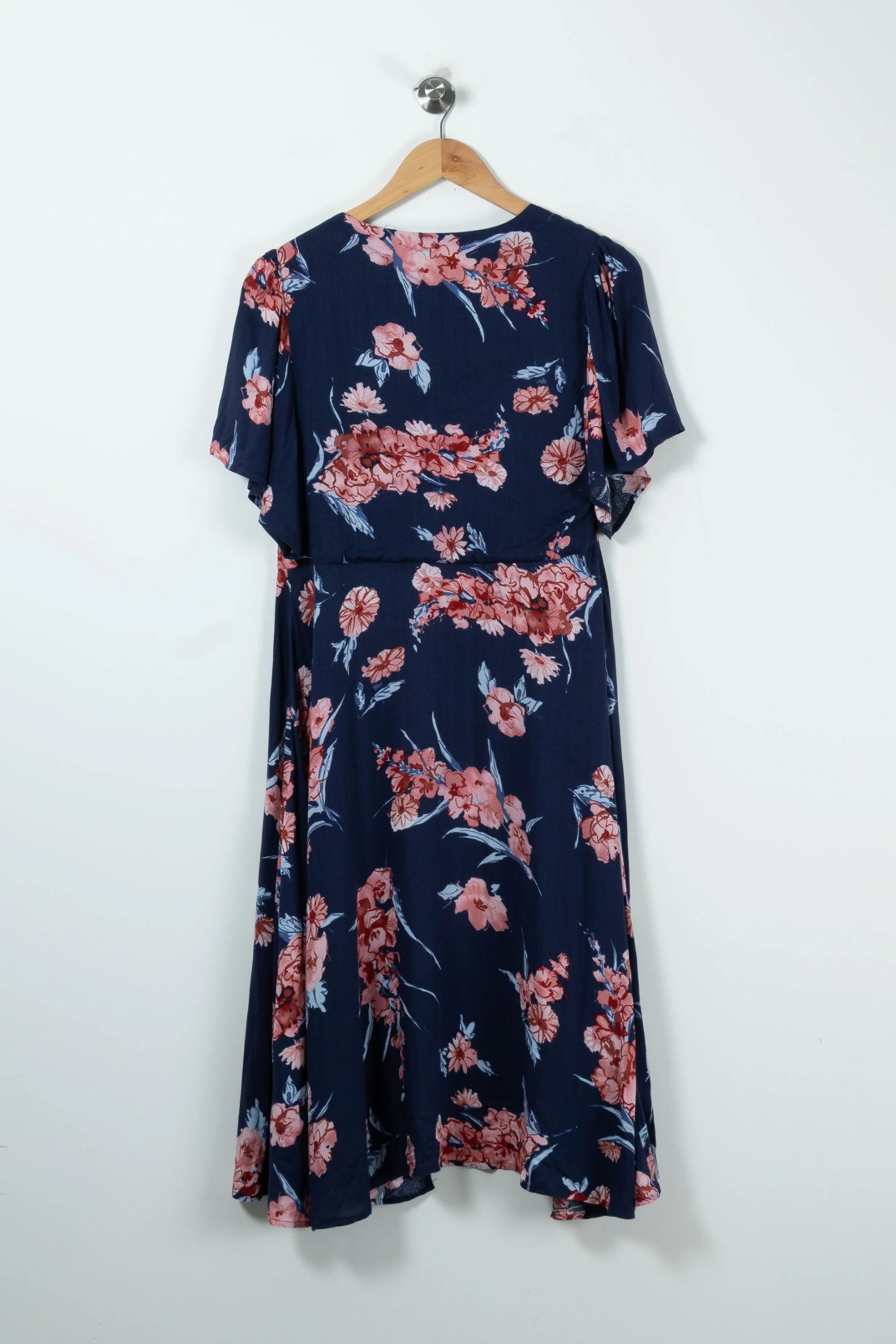Robe Longue Bleue et Rose - Taille S/36 - Image 4