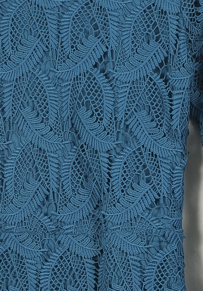 Robe Longue Bleue - Taille L/40 - Image 3