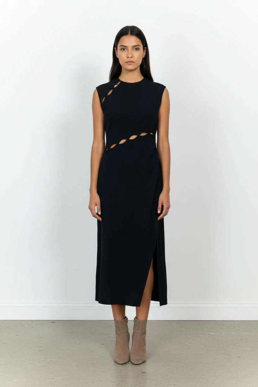 Robe Longue Bleue - Taille L/40
