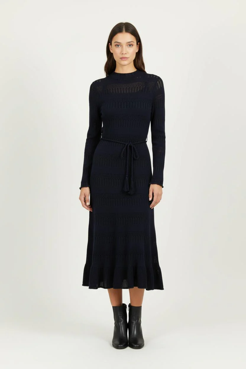 Robe Longue Bleue - Taille S/36