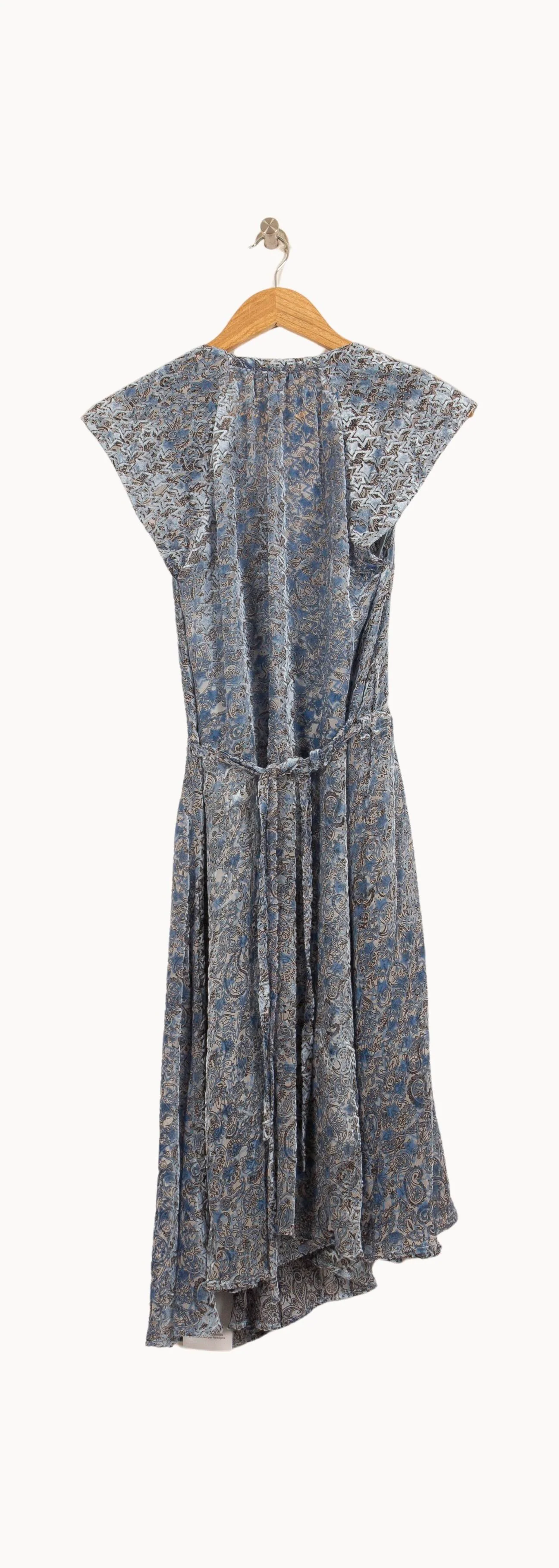 Robe Longue Bleue - Taille XS/34 - Image 4