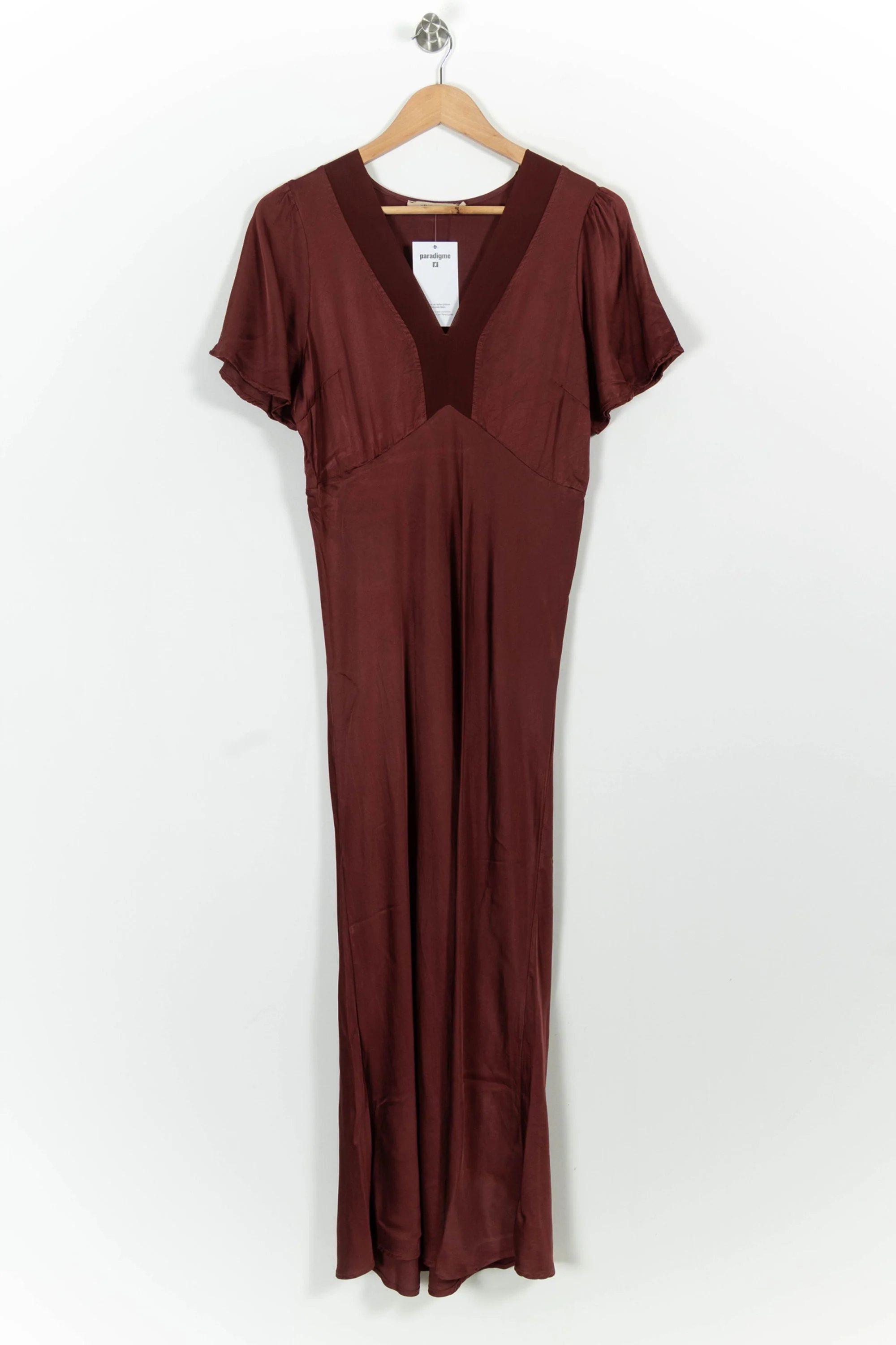 Robe Longue Bordeaux - Taille XL/42 - Image 2