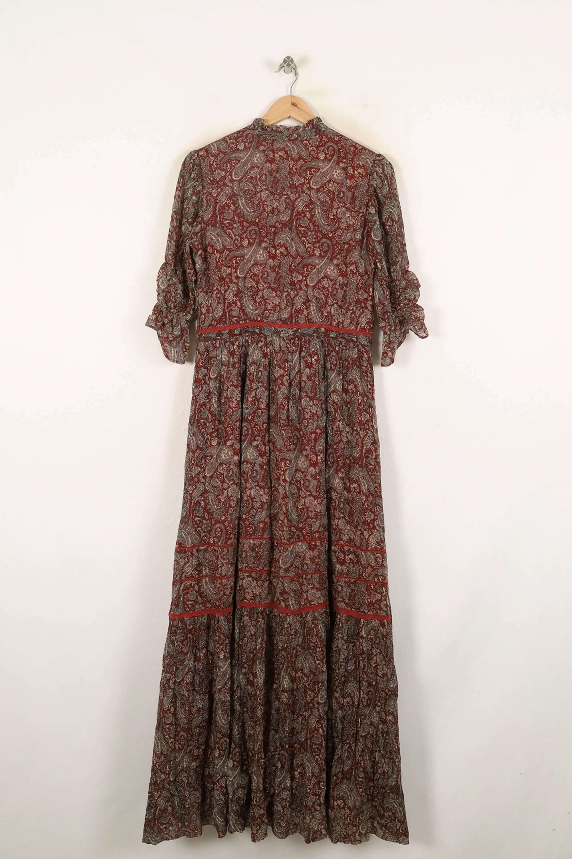 Robe Longue Marron - Taille S/36 - Image 4