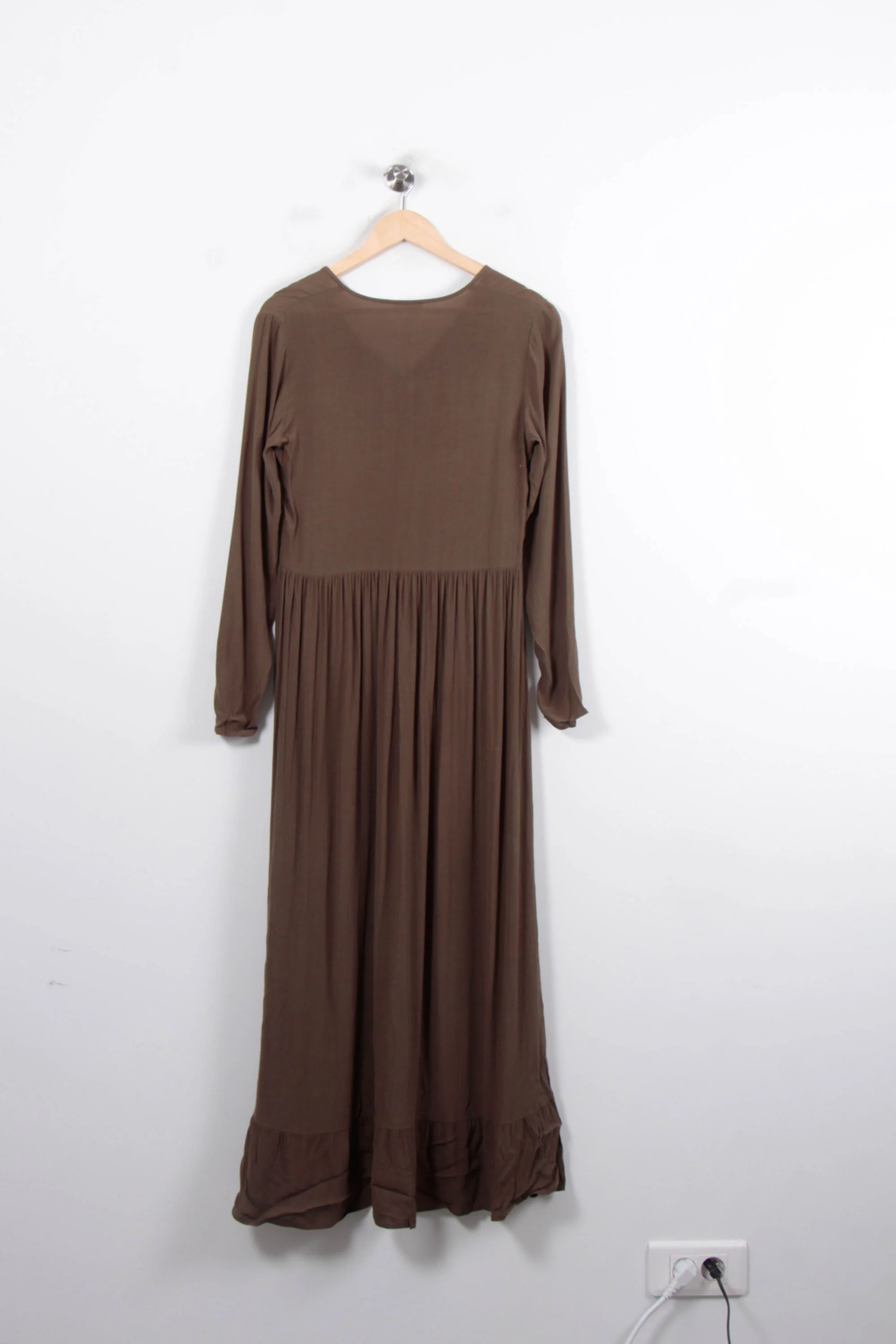 Robe Longue Marron - Taille S/36 - Image 4