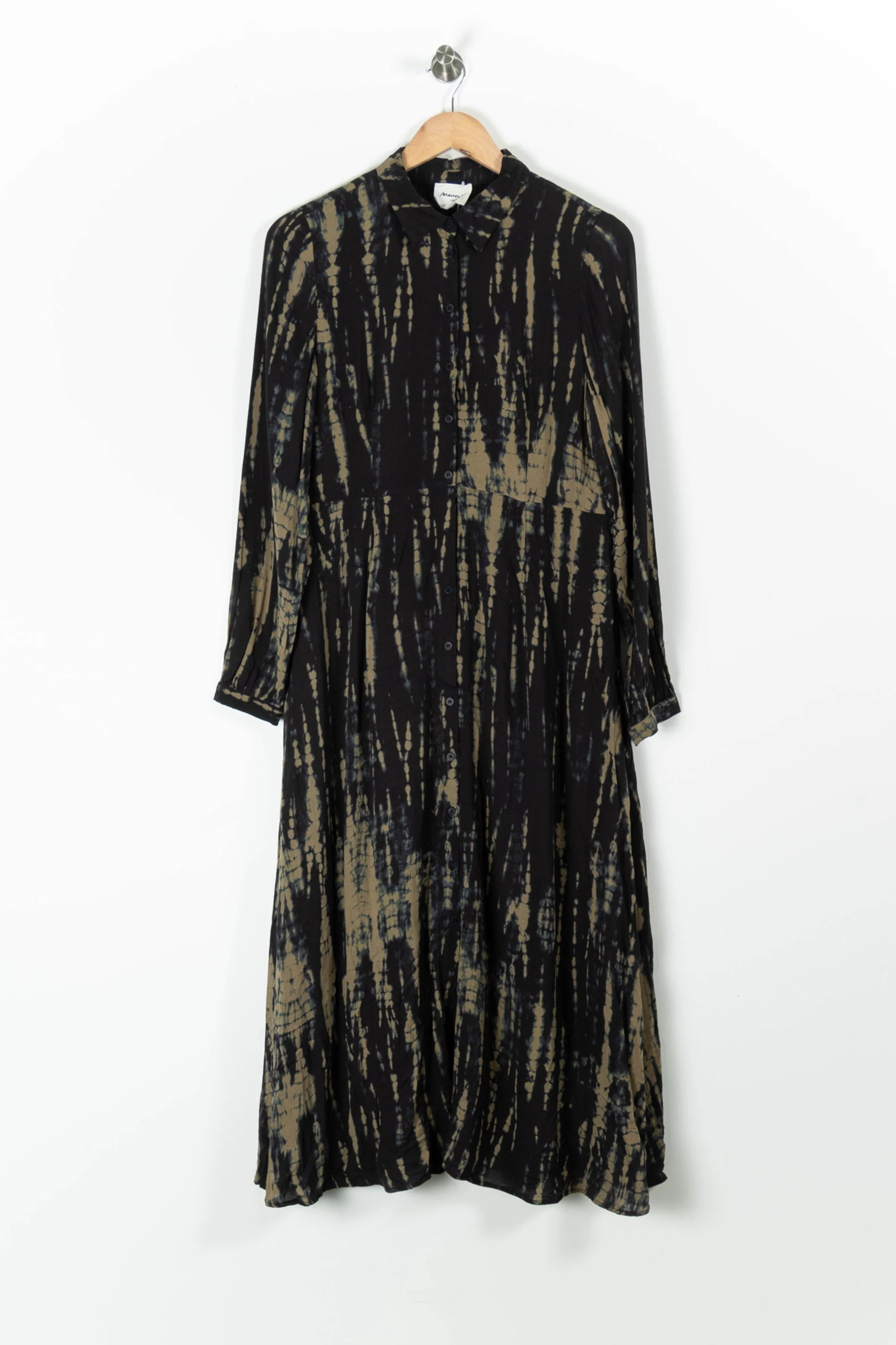 Robe Longue Noir et Beige - Taille M/38 - Image 2