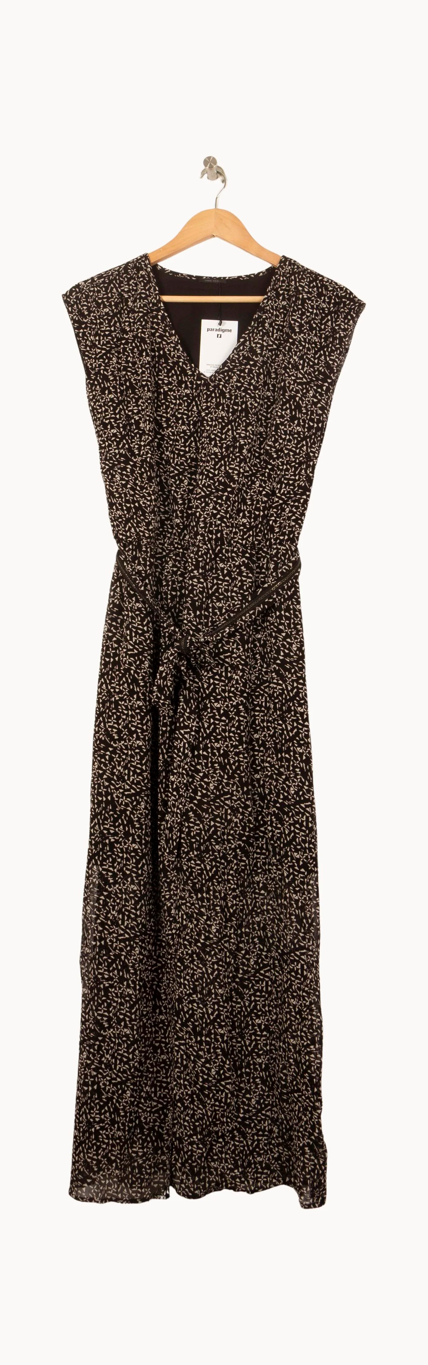 Robe Longue Noire et Blanche - Taille S/36 - Image 2