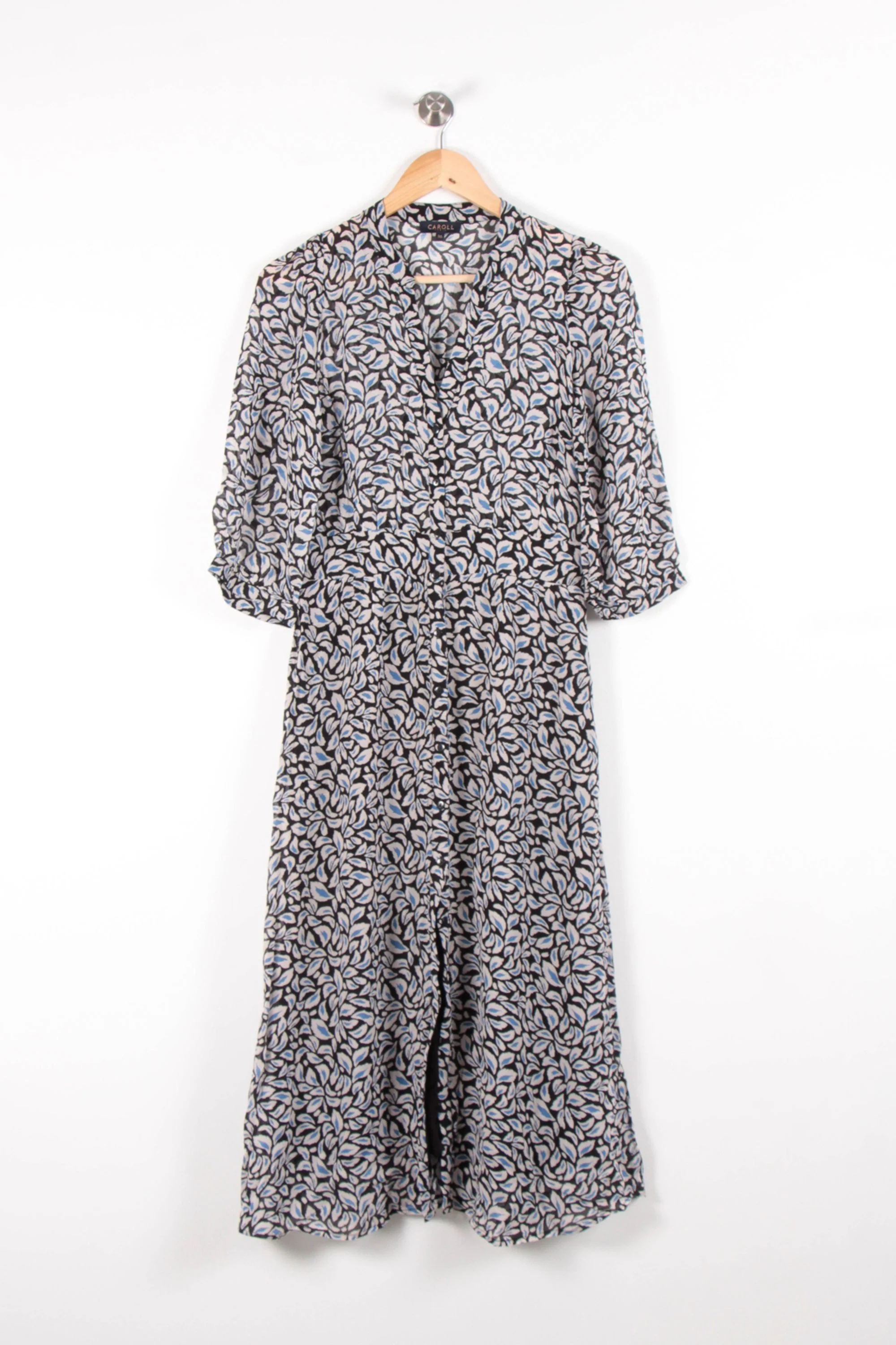 Robe Longue Noire et Blanche - Taille S/36 - Image 2