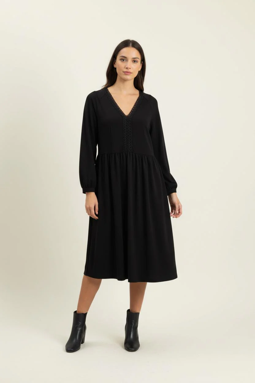 Robe Longue Noire - Taille L/40