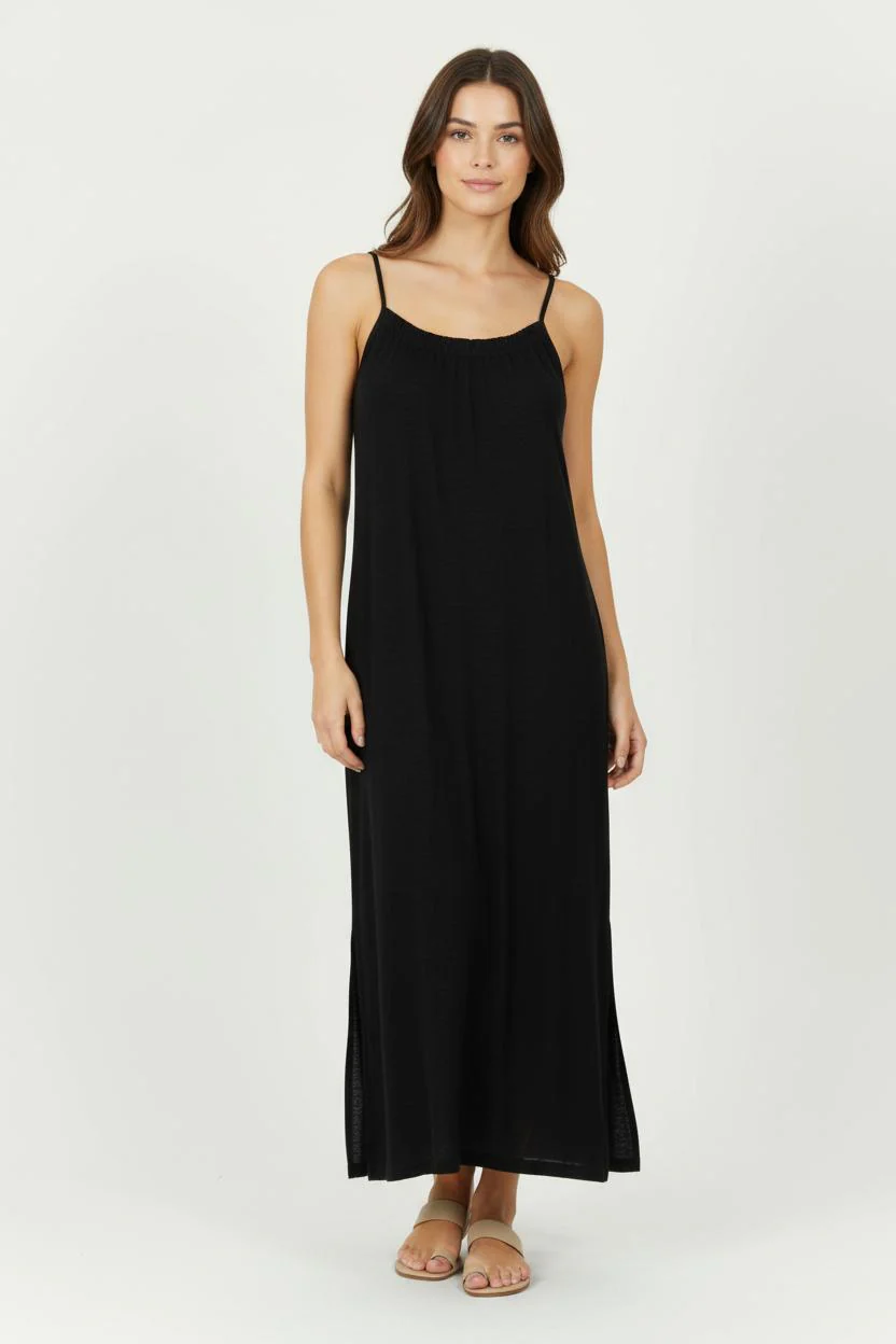 Robe Longue Noire - Taille M/38
