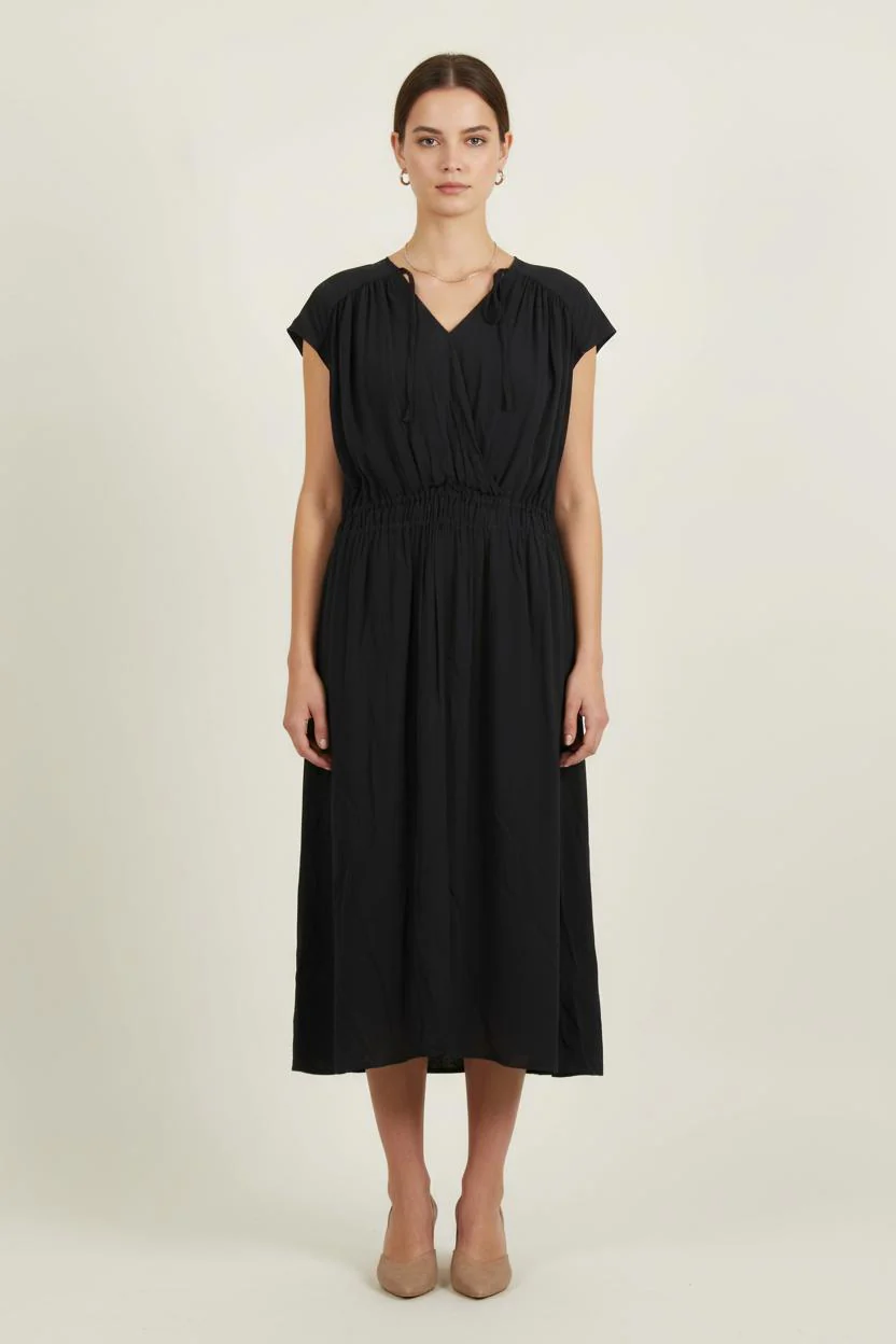 Robe Longue Noire - Taille S/36