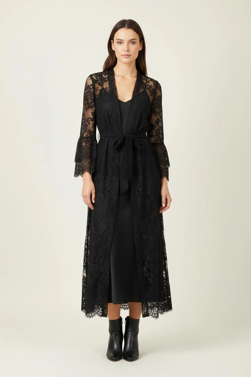 Robe Longue Noire - Taille S/36