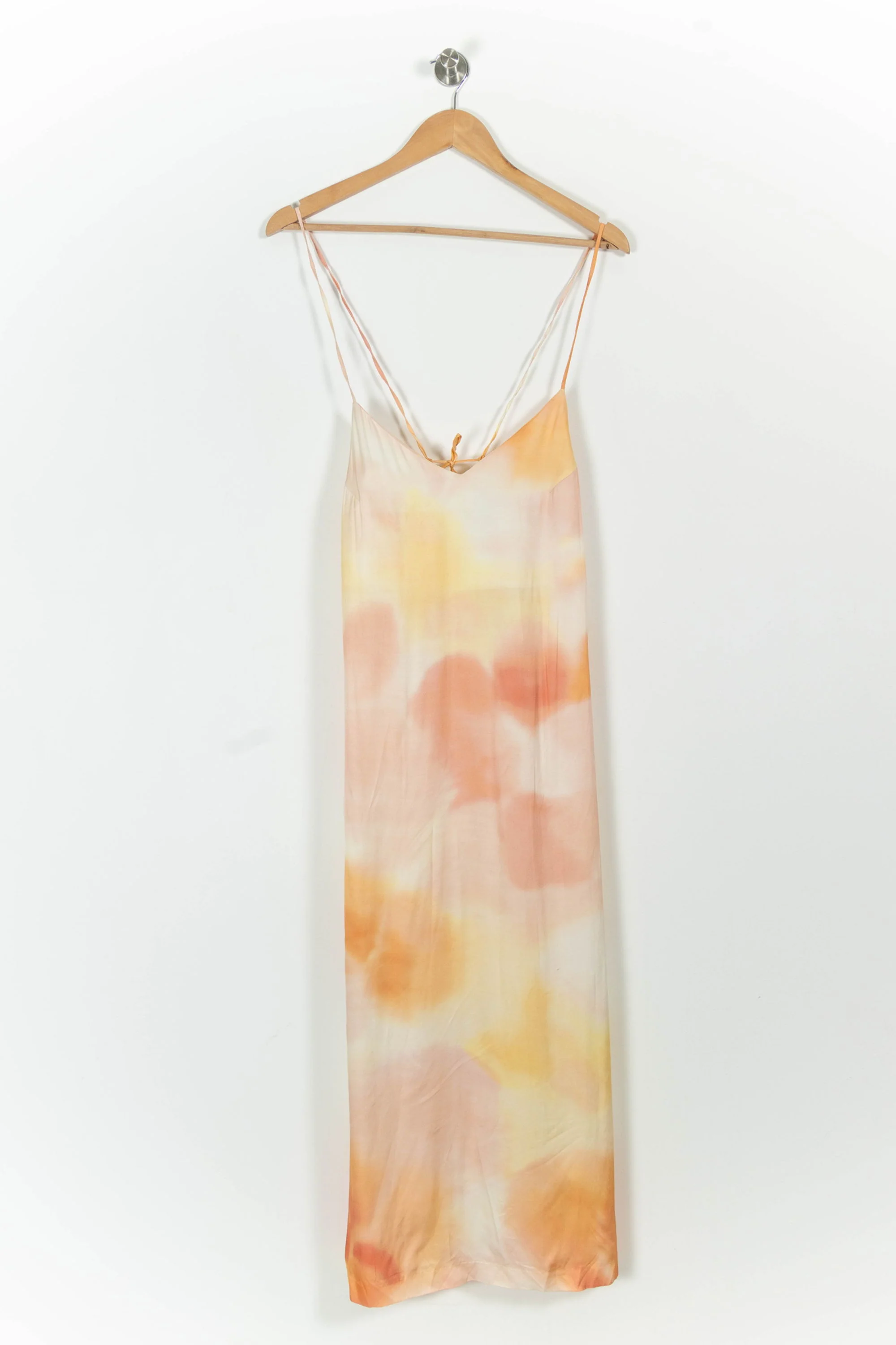 Robe Longue Orange et Jaune - Taille S/36 - Image 2