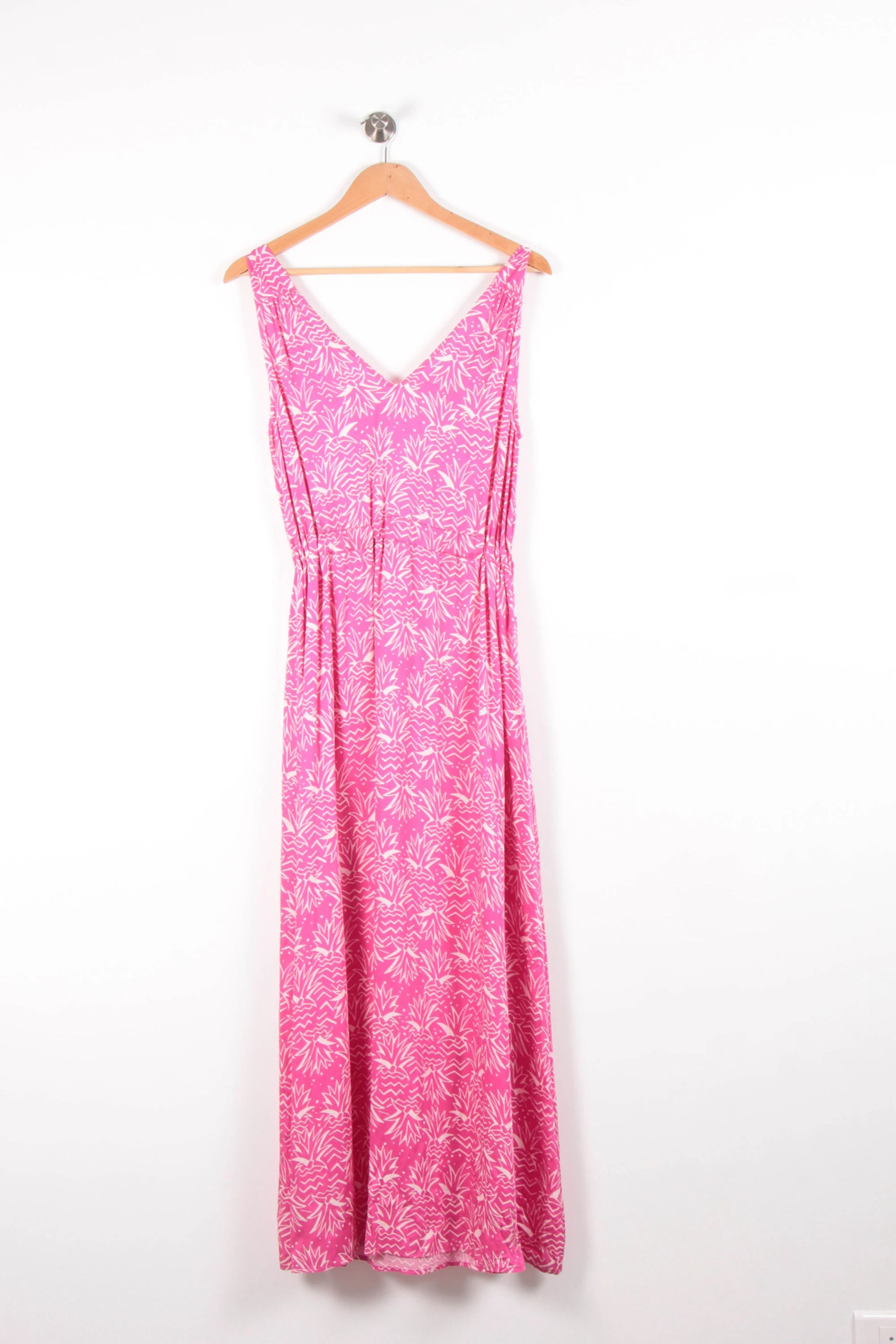 Robe Longue Rose et Blanche - Taille S/36 - Image 4