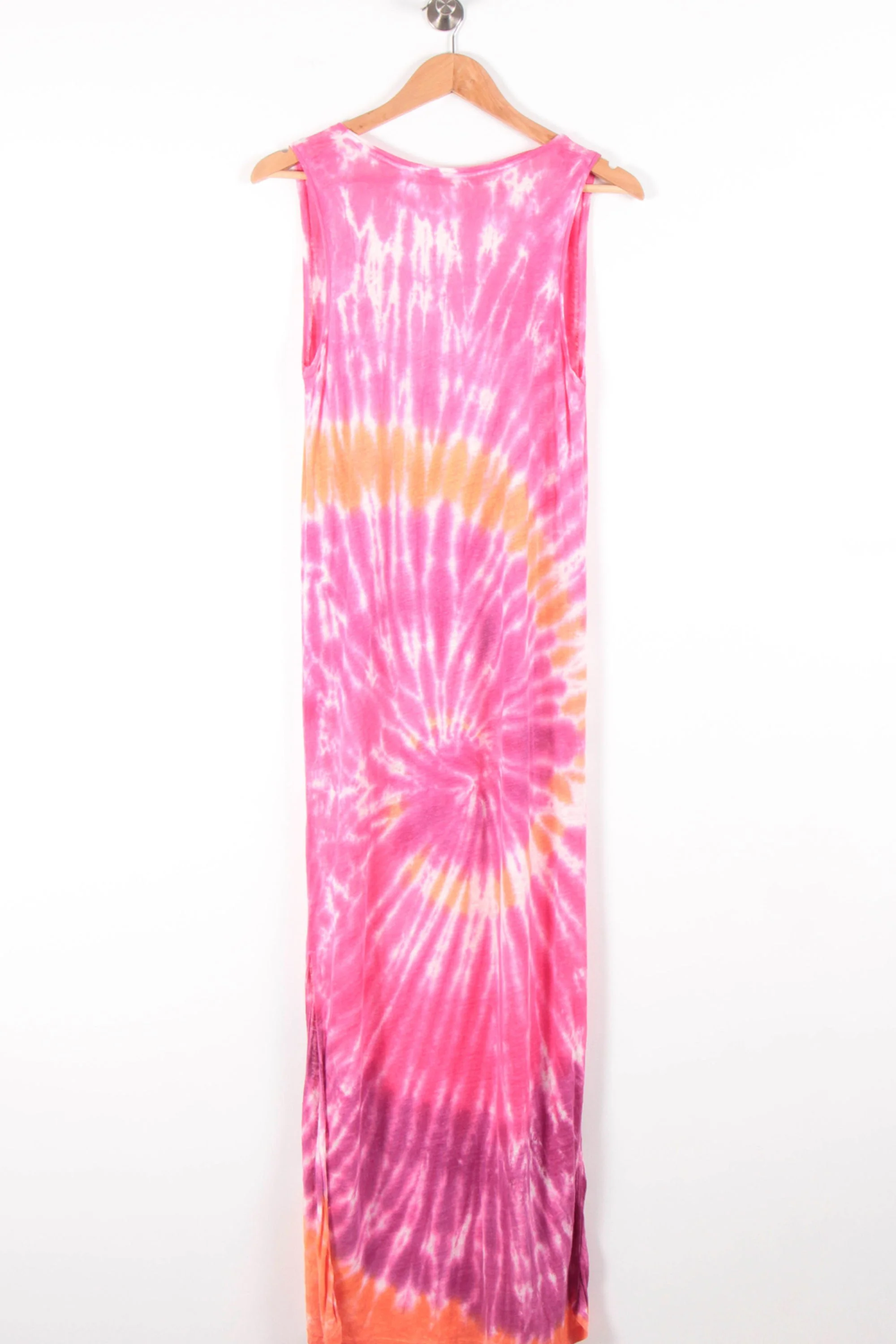 Robe Longue Rose et Orange - Taille S/36 - Image 4