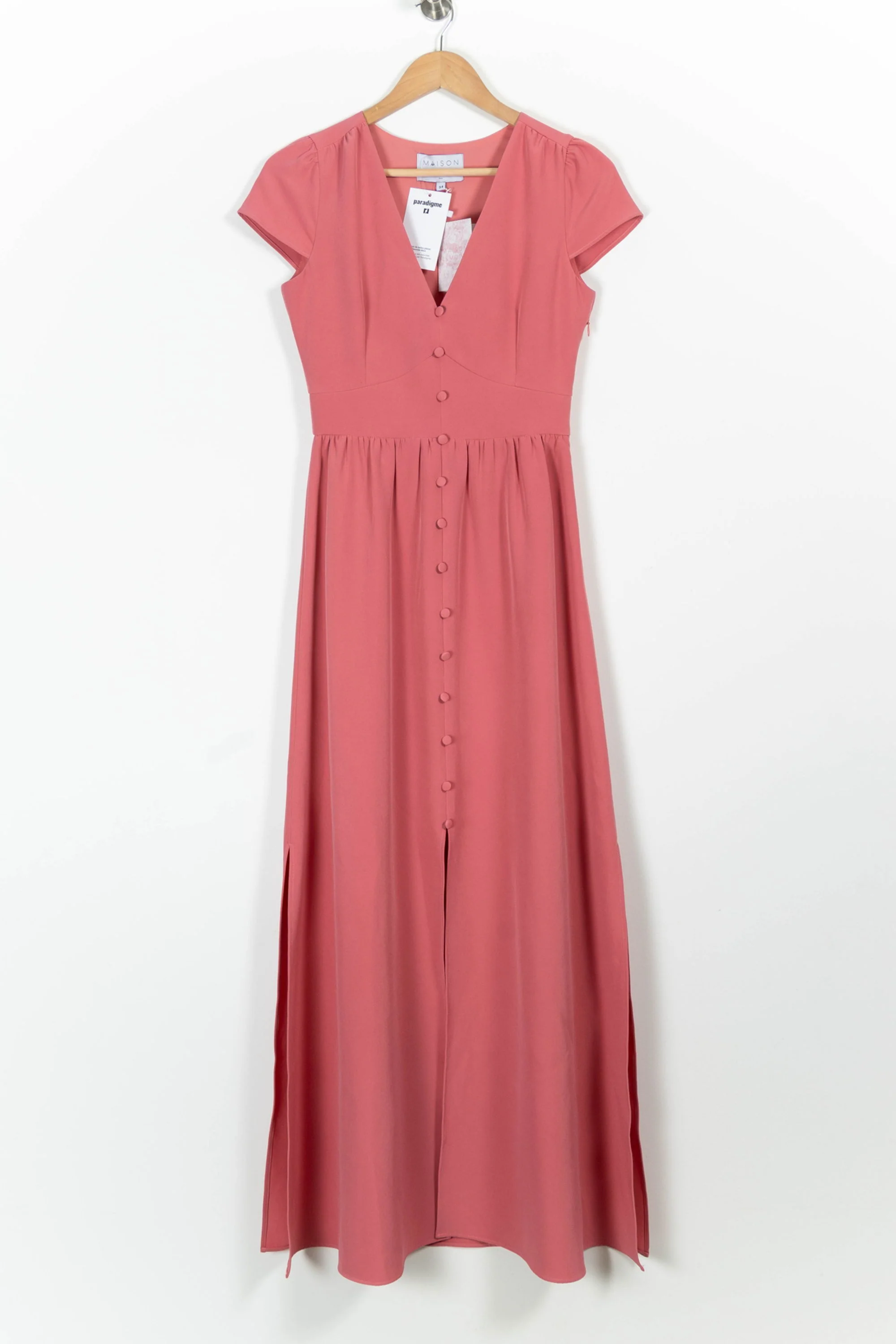 Robe Longue Rose - Taille XS/34 - Image 5
