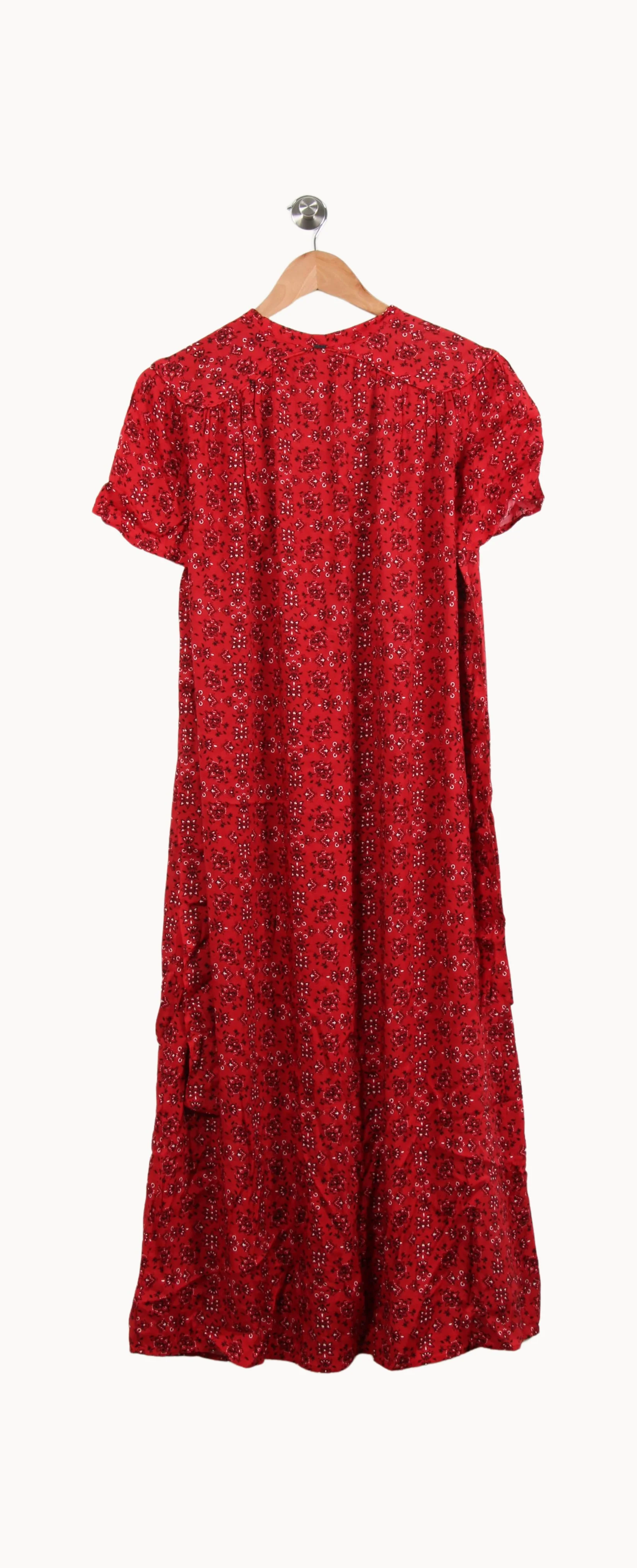 Robe Longue Rouge - Taille S/36 - Image 4
