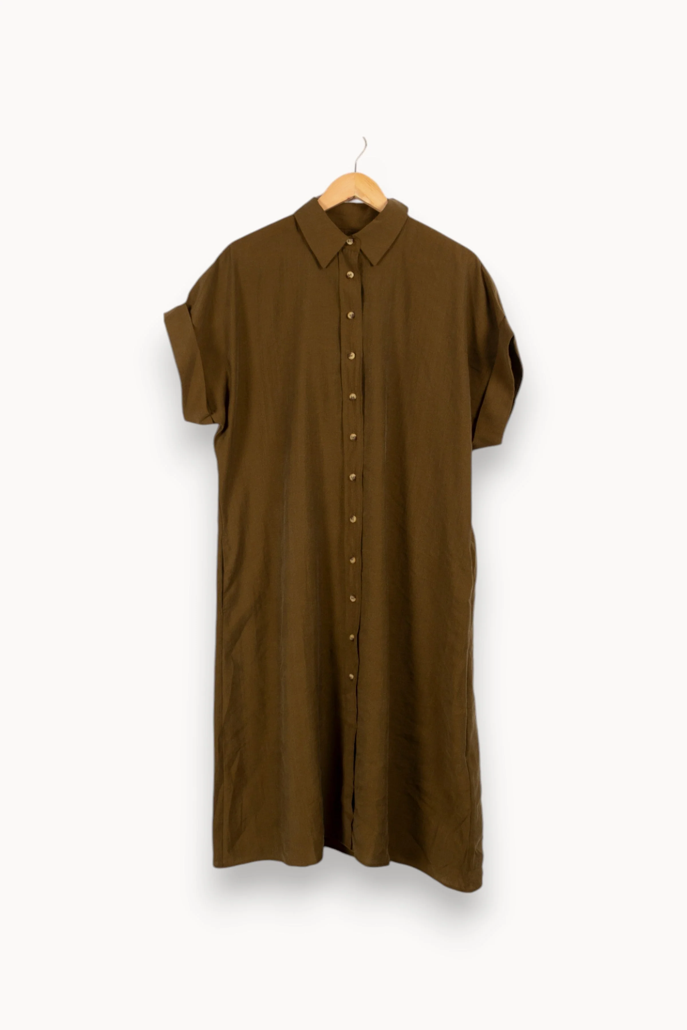 Robe longue verte - Taille L/40 - Image 2