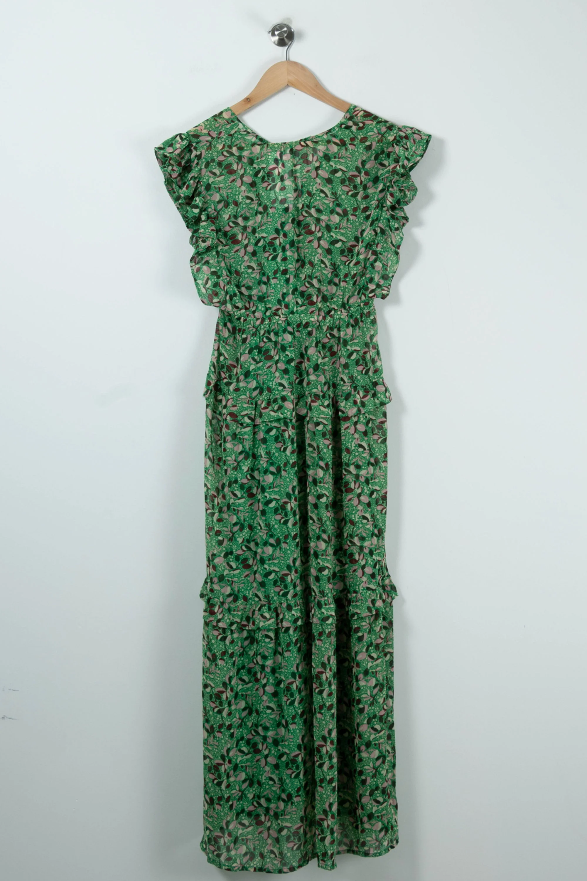 Robe Longue Verte - Taille XS/34 - Image 4