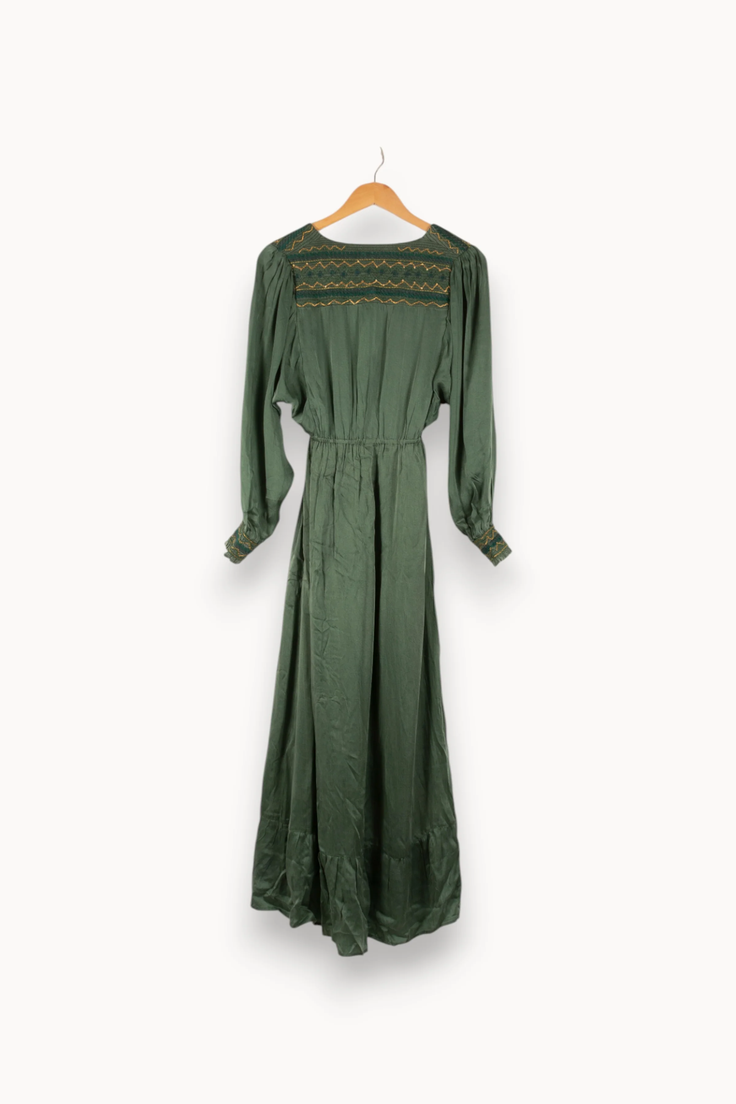 Robe Longue Verte - Taille XS/34 - Image 4