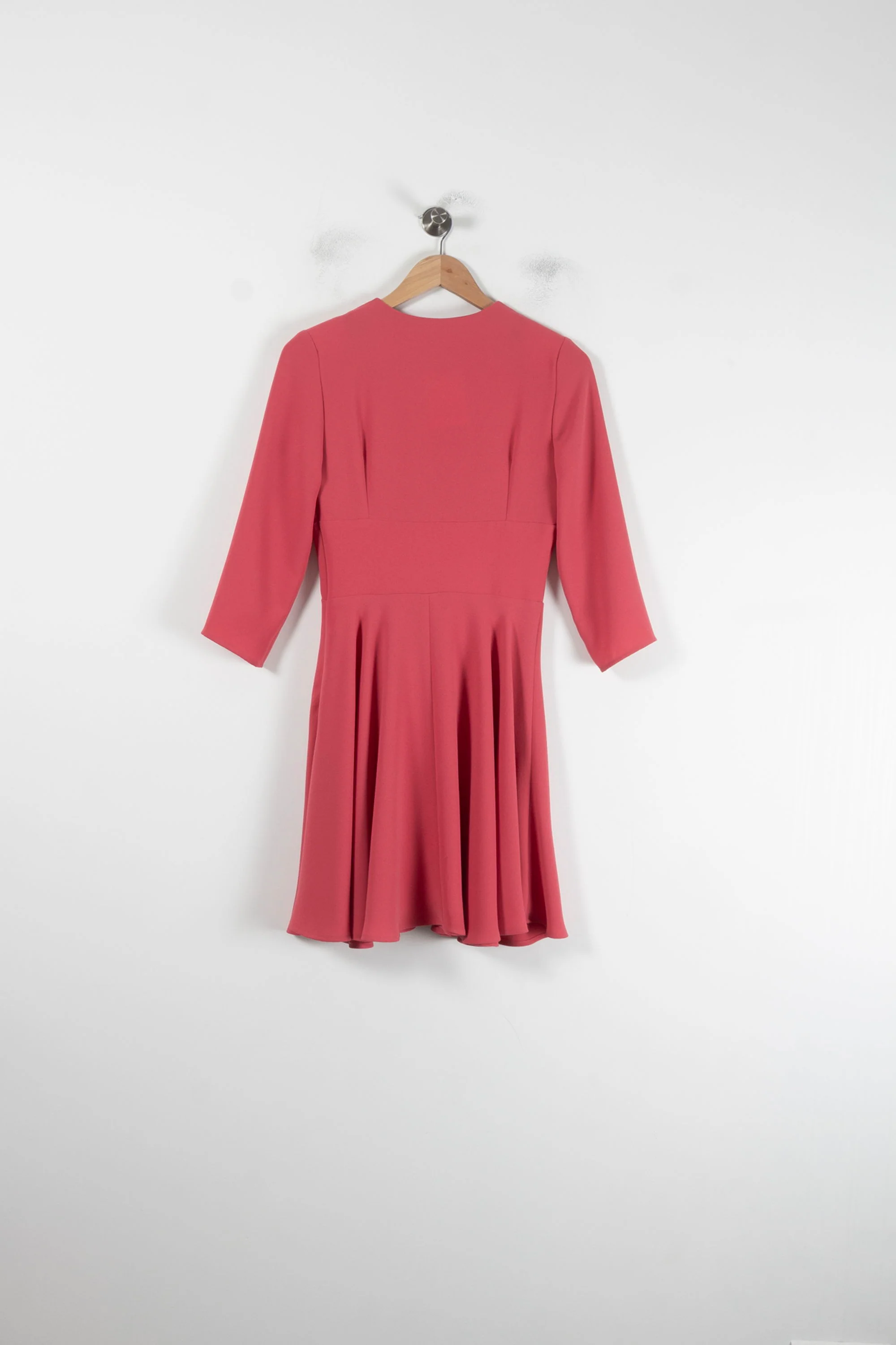Robe Mi-Longue Rose - Taille XS/34 - Image 4