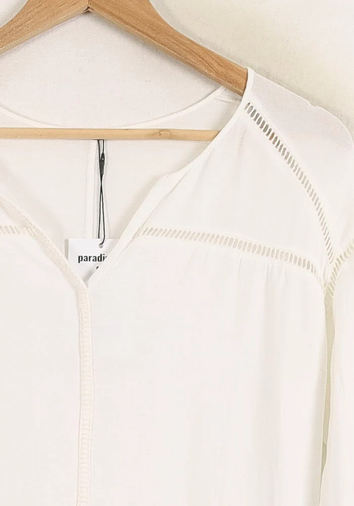 Robe Midi Blanche - Taille S/36 - Image 3