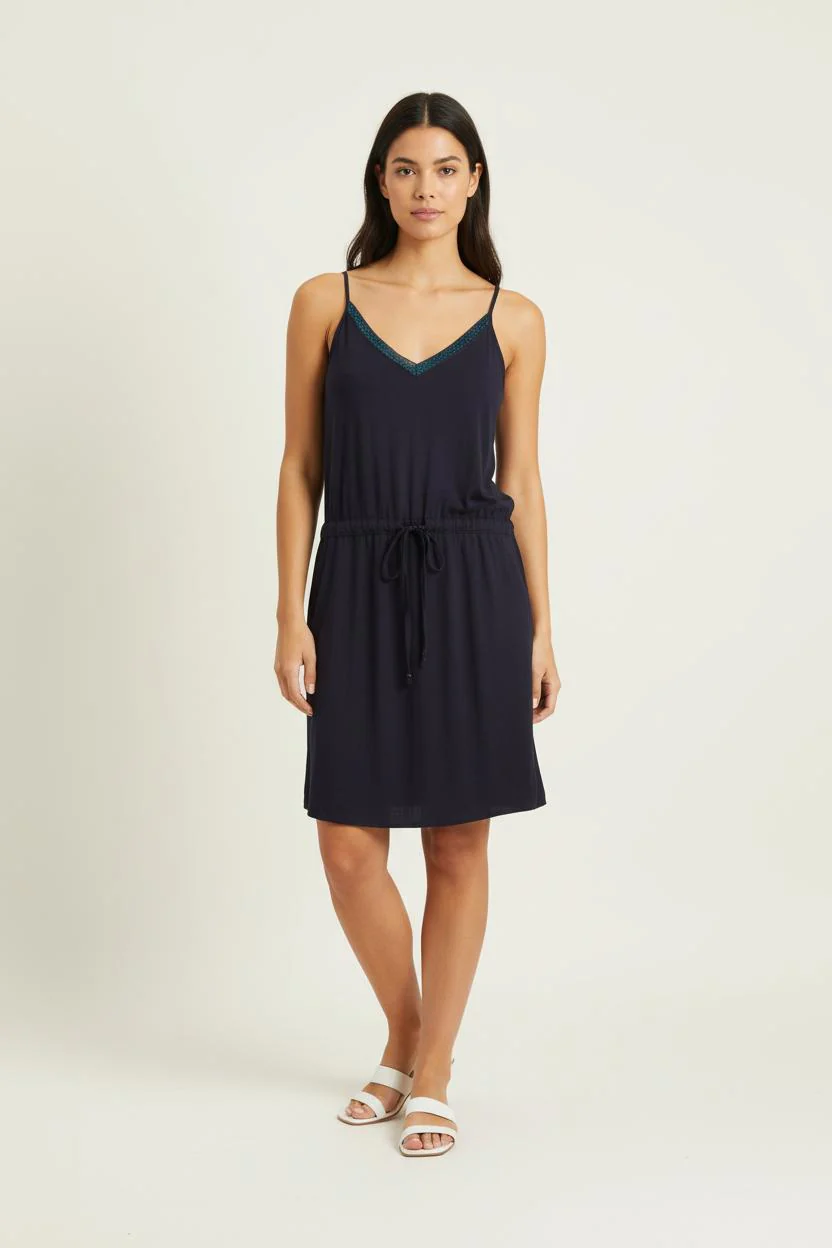Robe Midi Bleue - Taille L/40