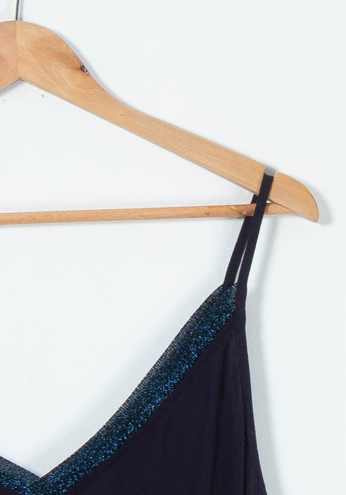 Robe Midi Bleue - Taille L/40 - Image 3