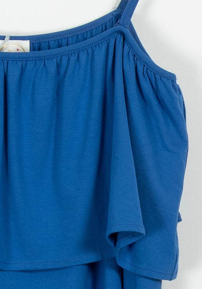 Robe Midi Bleue - Taille S/36 - Image 3