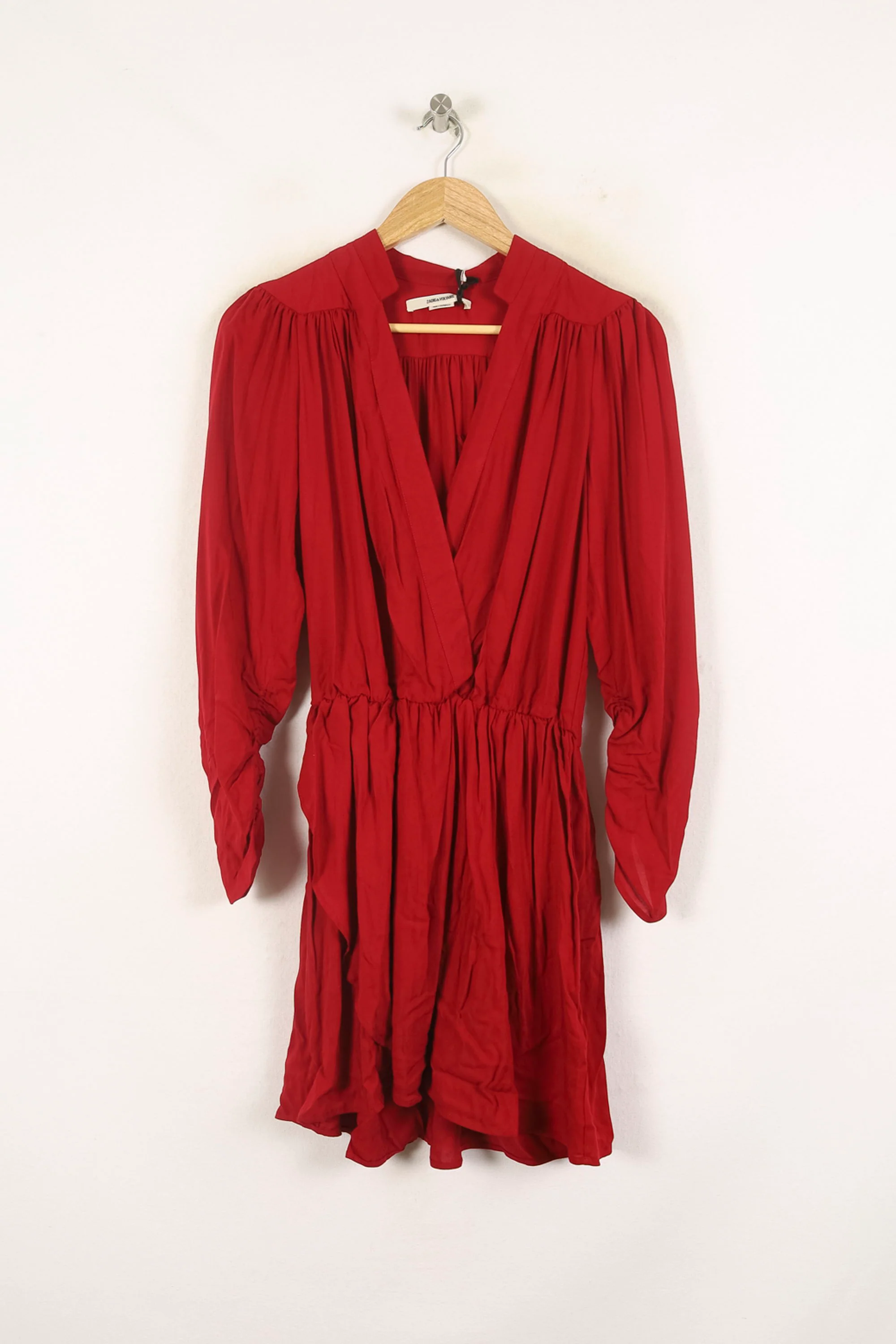 Robe Midi Bordeaux - Taille S/36 - Image 2