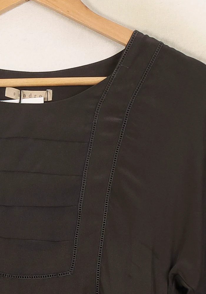 Robe Midi Marron - Taille S/36 - Image 3