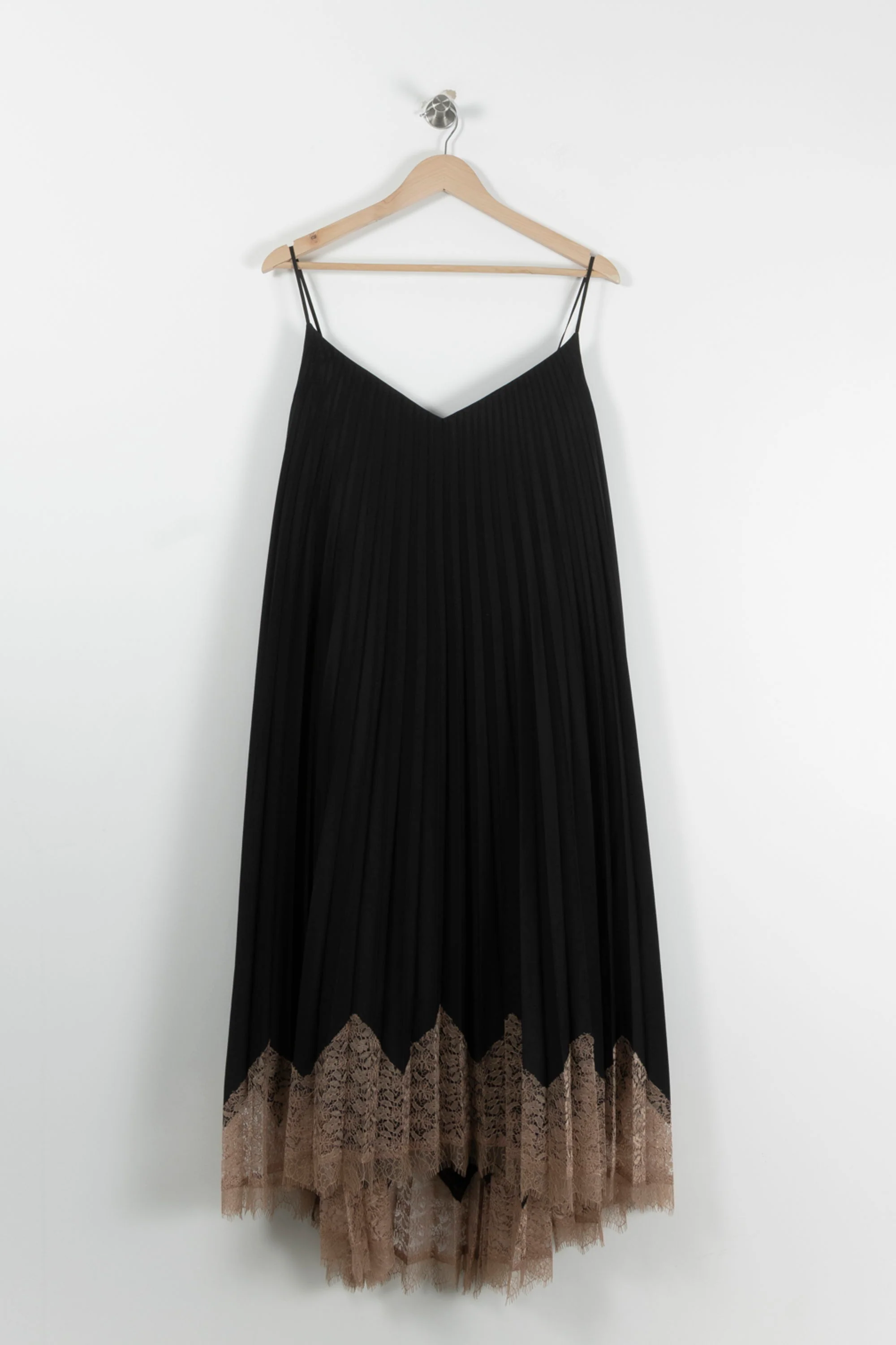 Robe Midi Noire et Beige - Taille XXXL/46 - Image 2