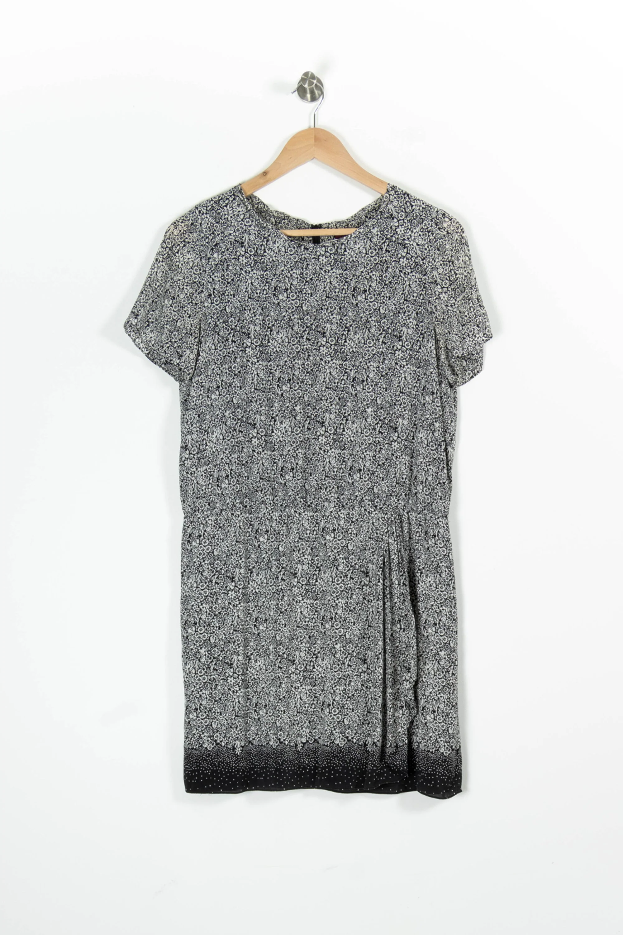Robe Midi Noire et Blanche - Taille M/38 - Image 2