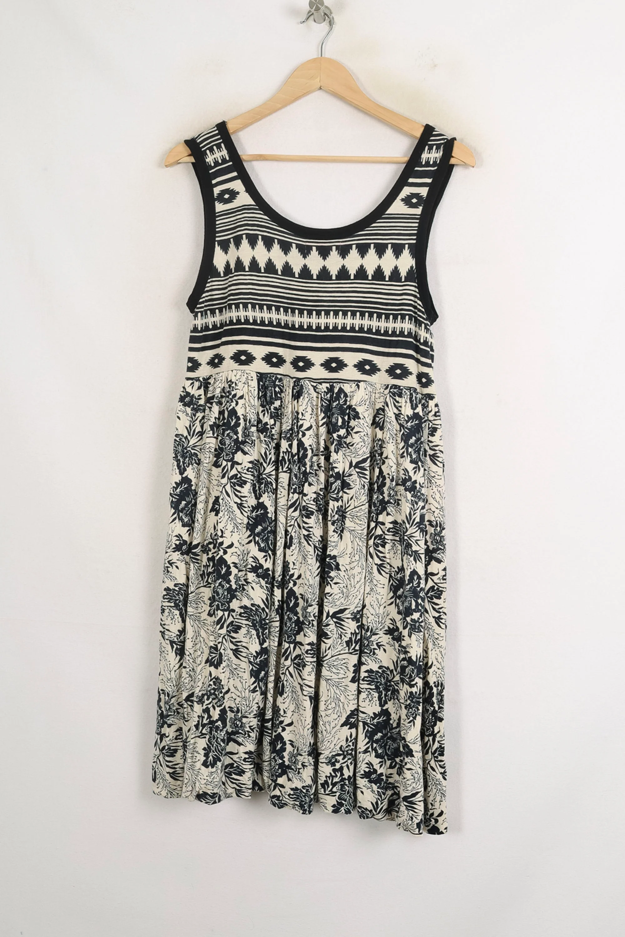 Robe Midi Noire et Blanche - Taille S/36 - Image 4