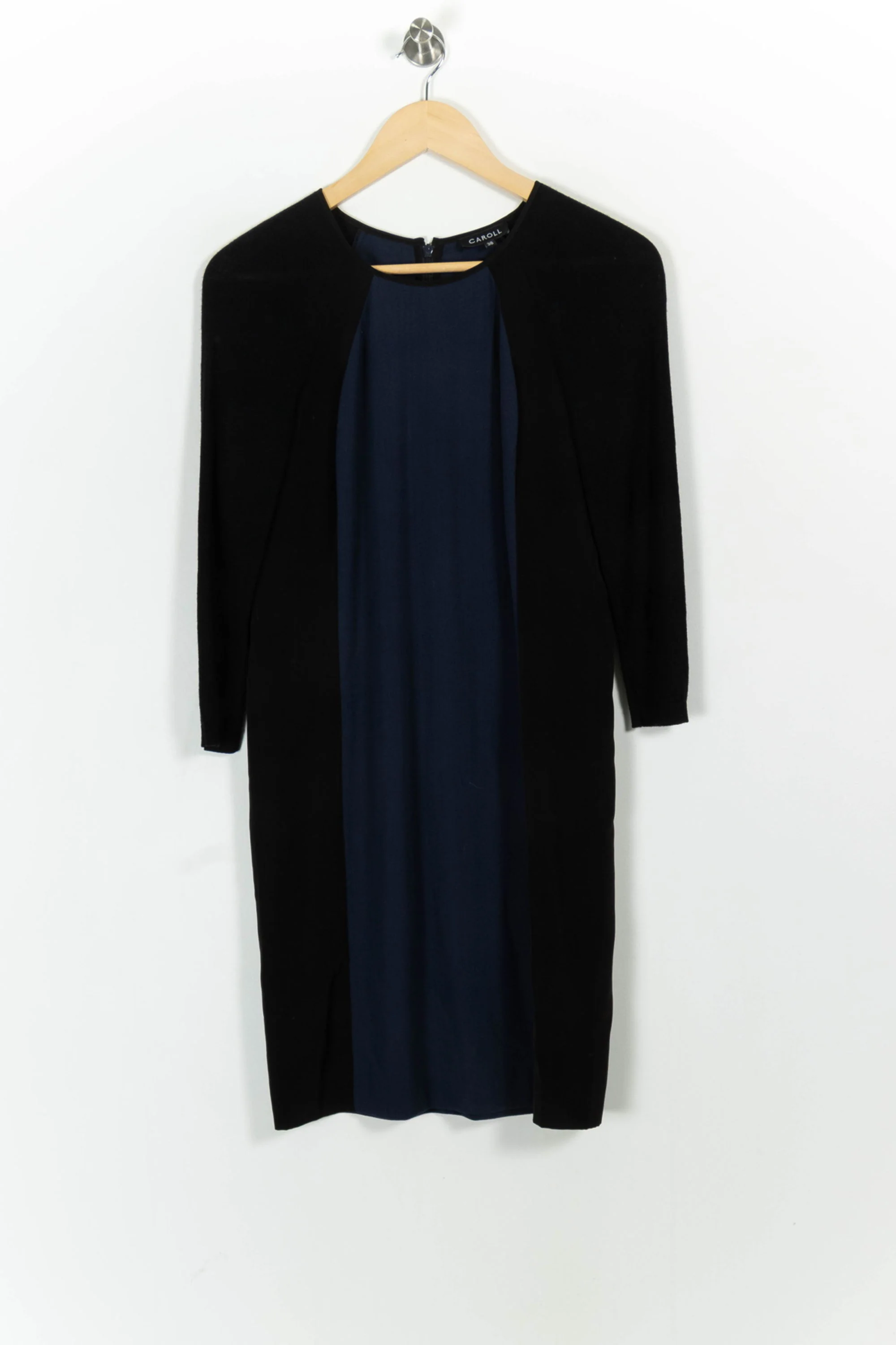 Robe Midi Noire et Bleue - Taille M/38 - Image 2