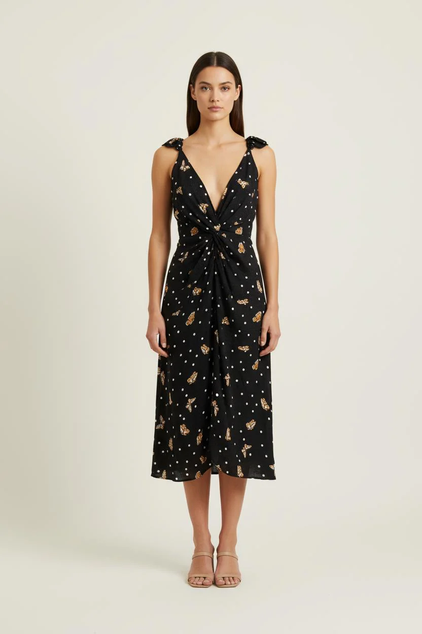 Robe Midi Noire - Taille M/38