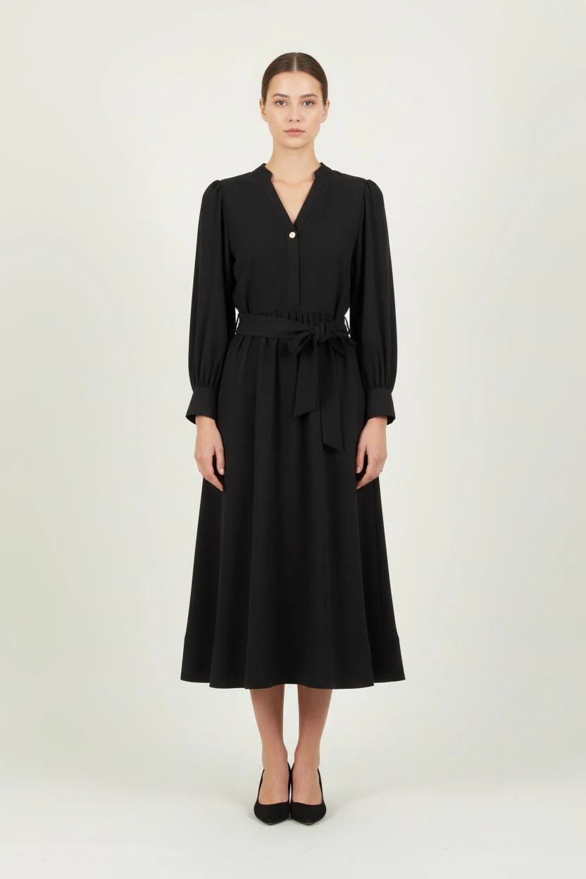 Robe Midi Noire - Taille M/38