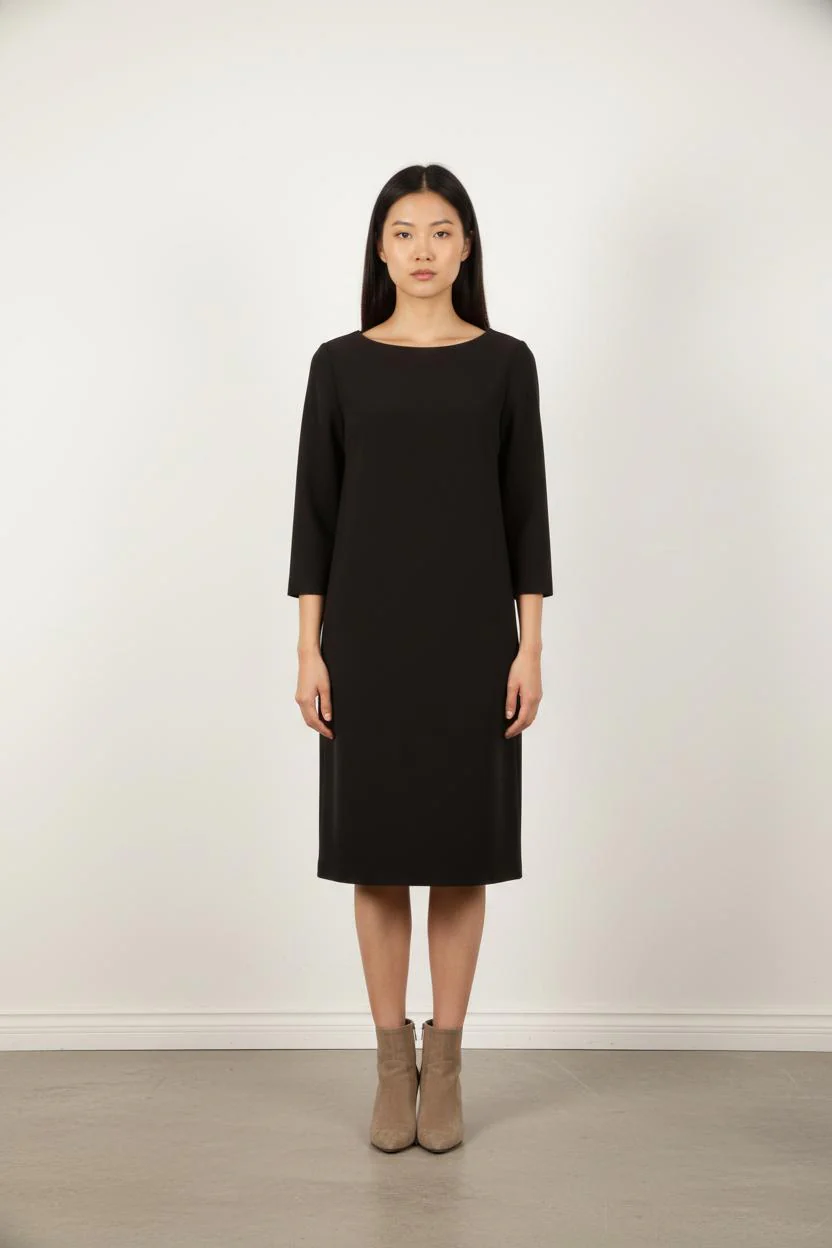 Robe Midi Noire - Taille S/36