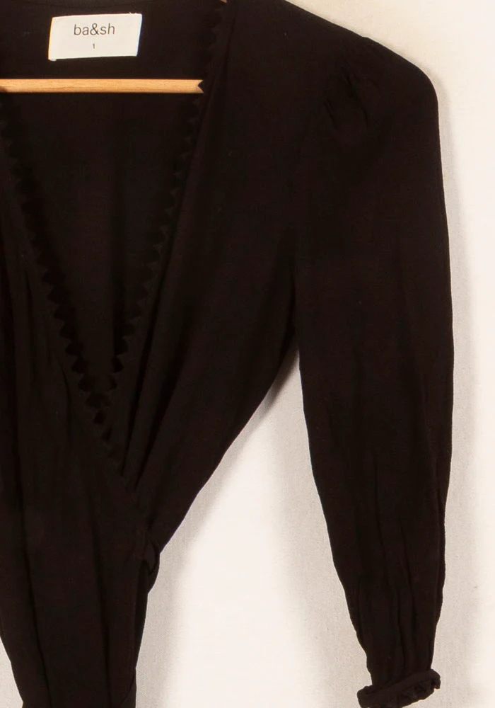 Robe Midi Noire - Taille S/36 - Image 3
