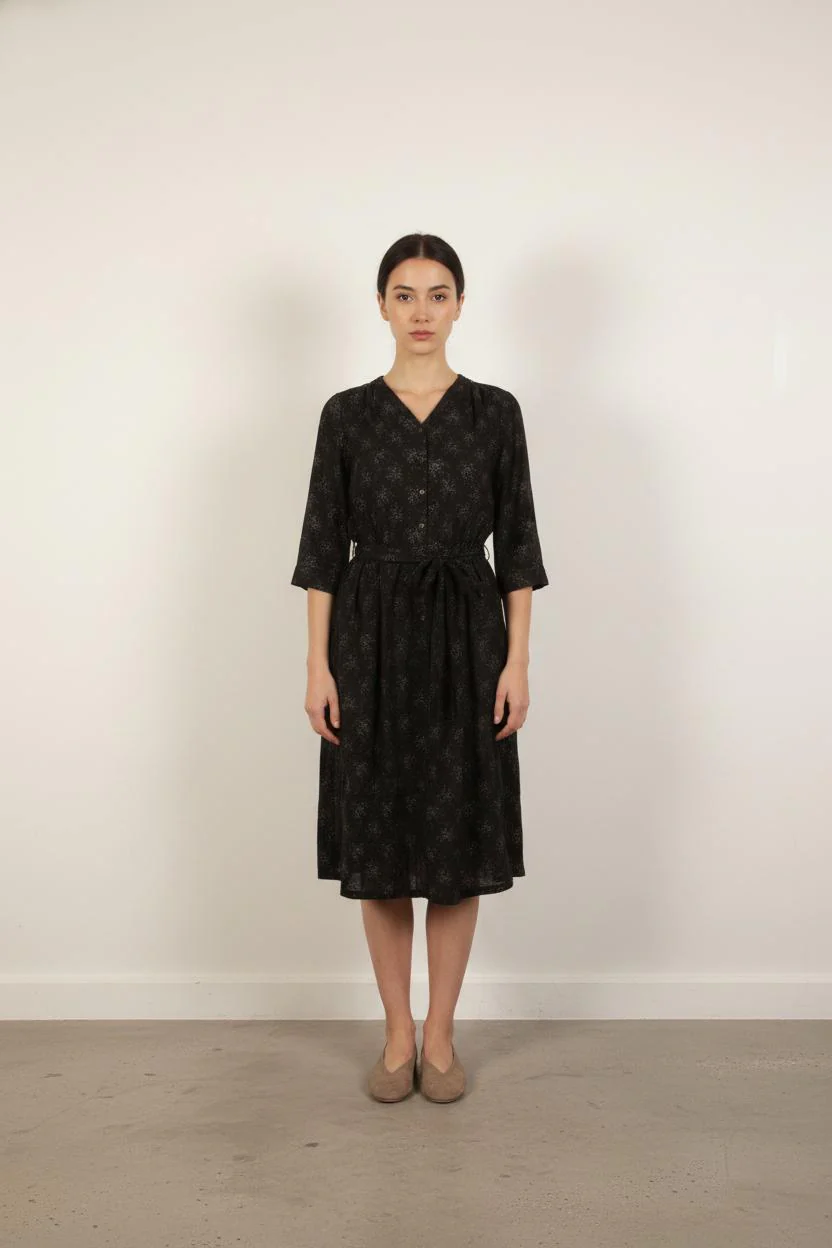 Robe Midi Noire - Taille XS/34