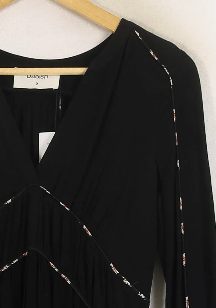 Robe Midi Noire - Taille XS/34 - Image 3