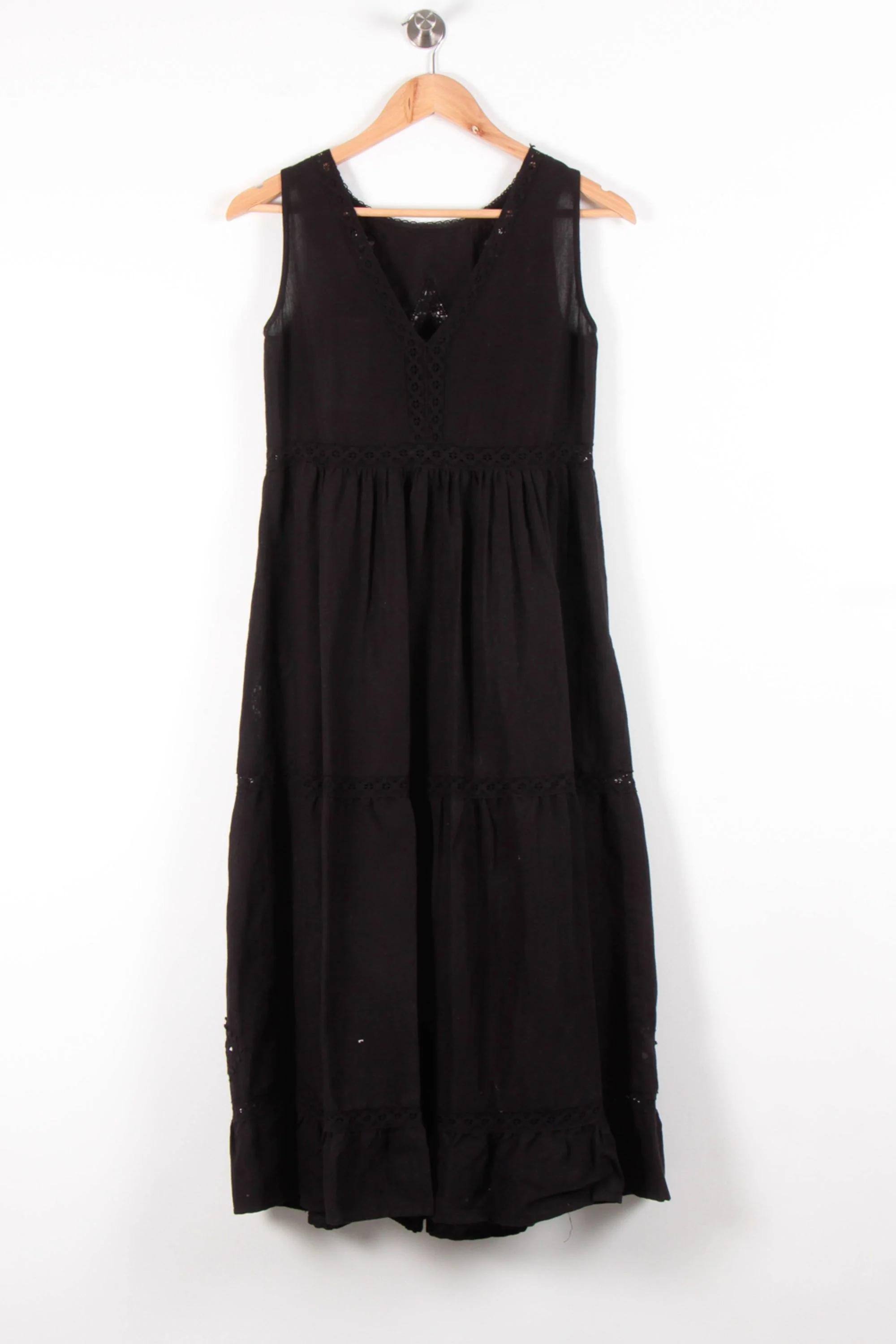 Robe Midi Noire - Taille XS/34 - Image 4