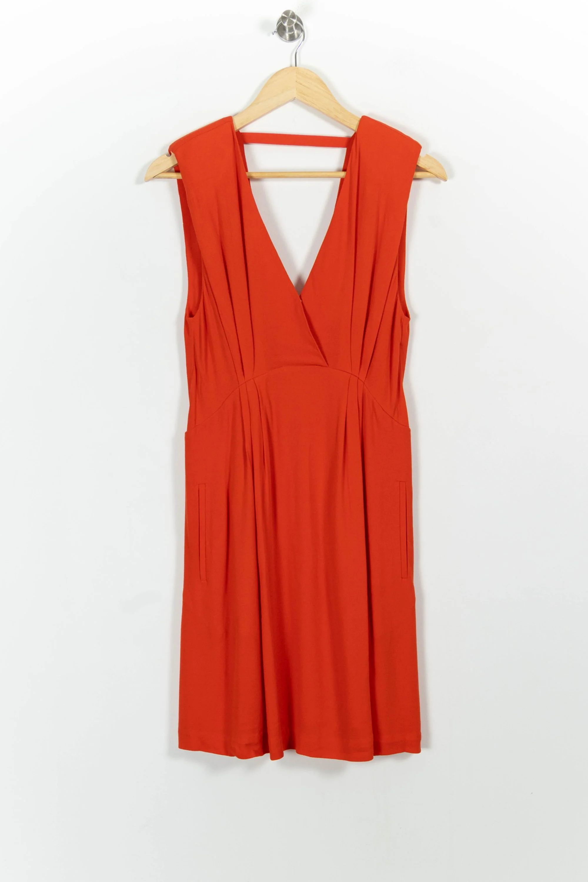 Robe Midi Orange - Taille M/38 - Image 2