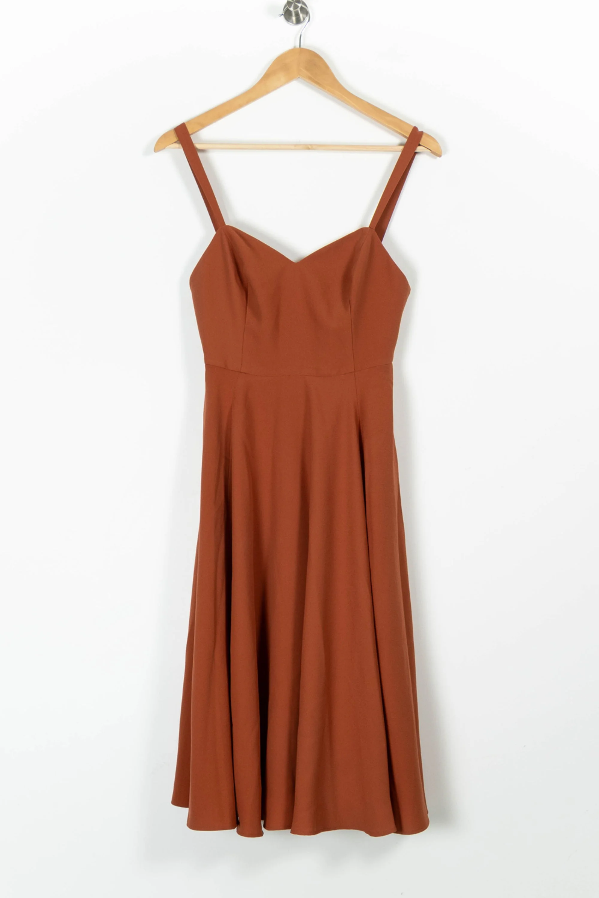 Robe Midi Orange - Taille S/36 - Image 4