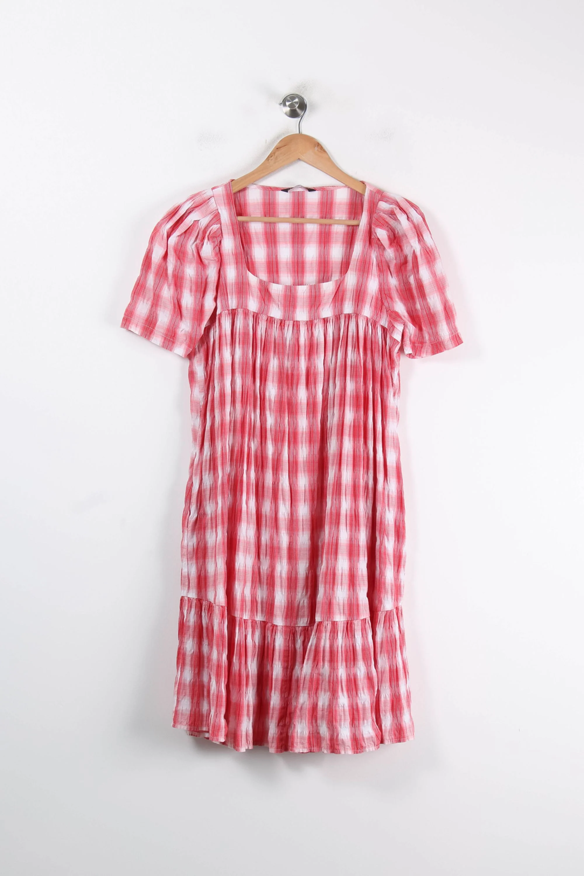 Robe Midi Rose et Blanche - Taille M/38 - Image 2