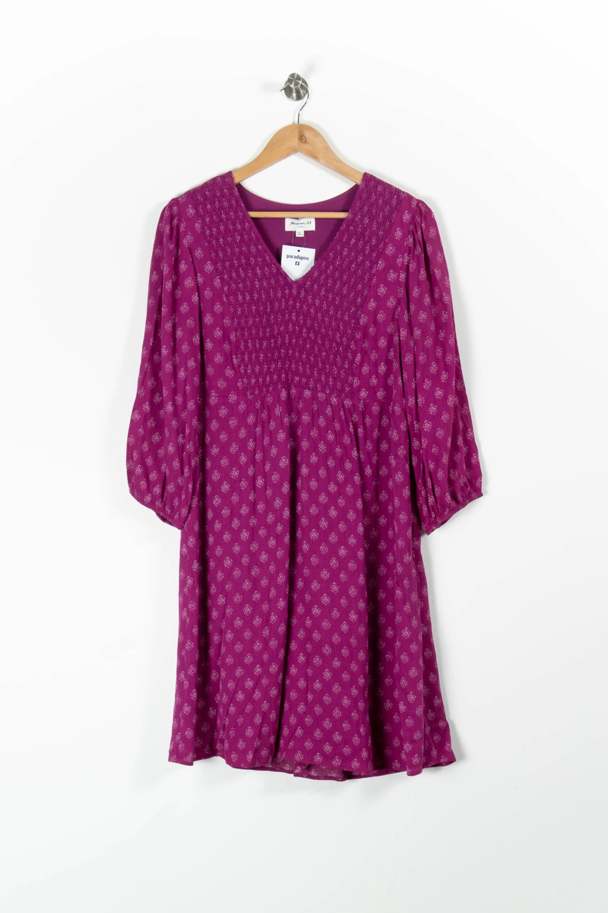 Robe Midi Rose - Taille L/40 - Image 2